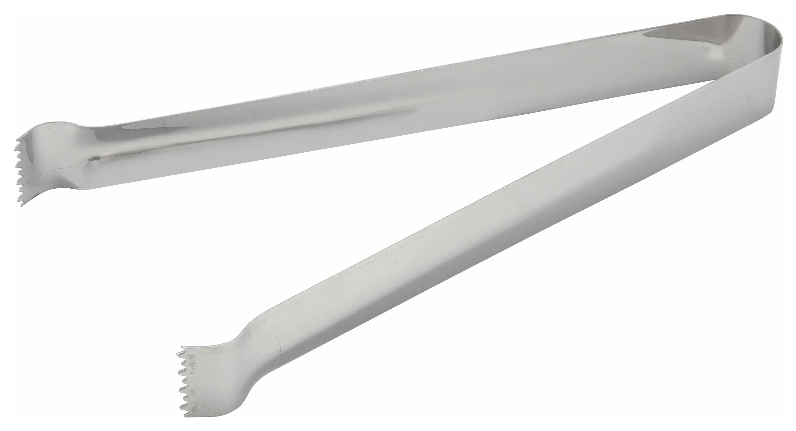 Winco PT-6 6 Inch Pom Tongs with Satin Finish Stainless Steel - Image 2