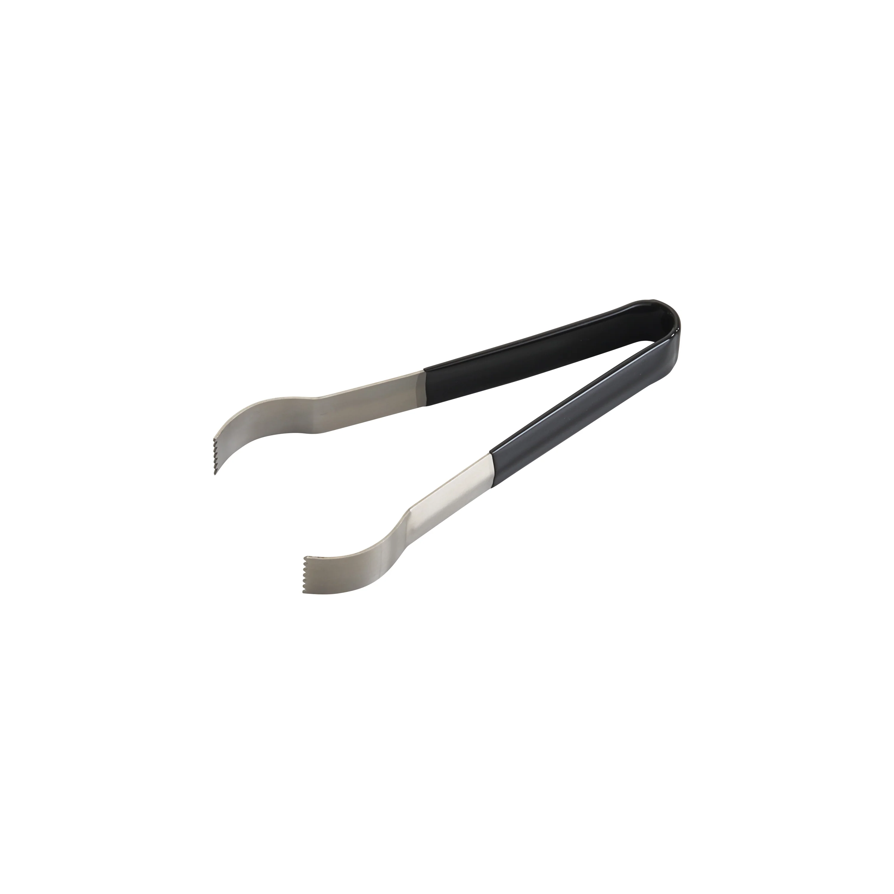 Winco PTPH-6 6.5 Inch Heavy Duty Pom Tong Insulated PVC Handle Black Stainless Steel - Image 2