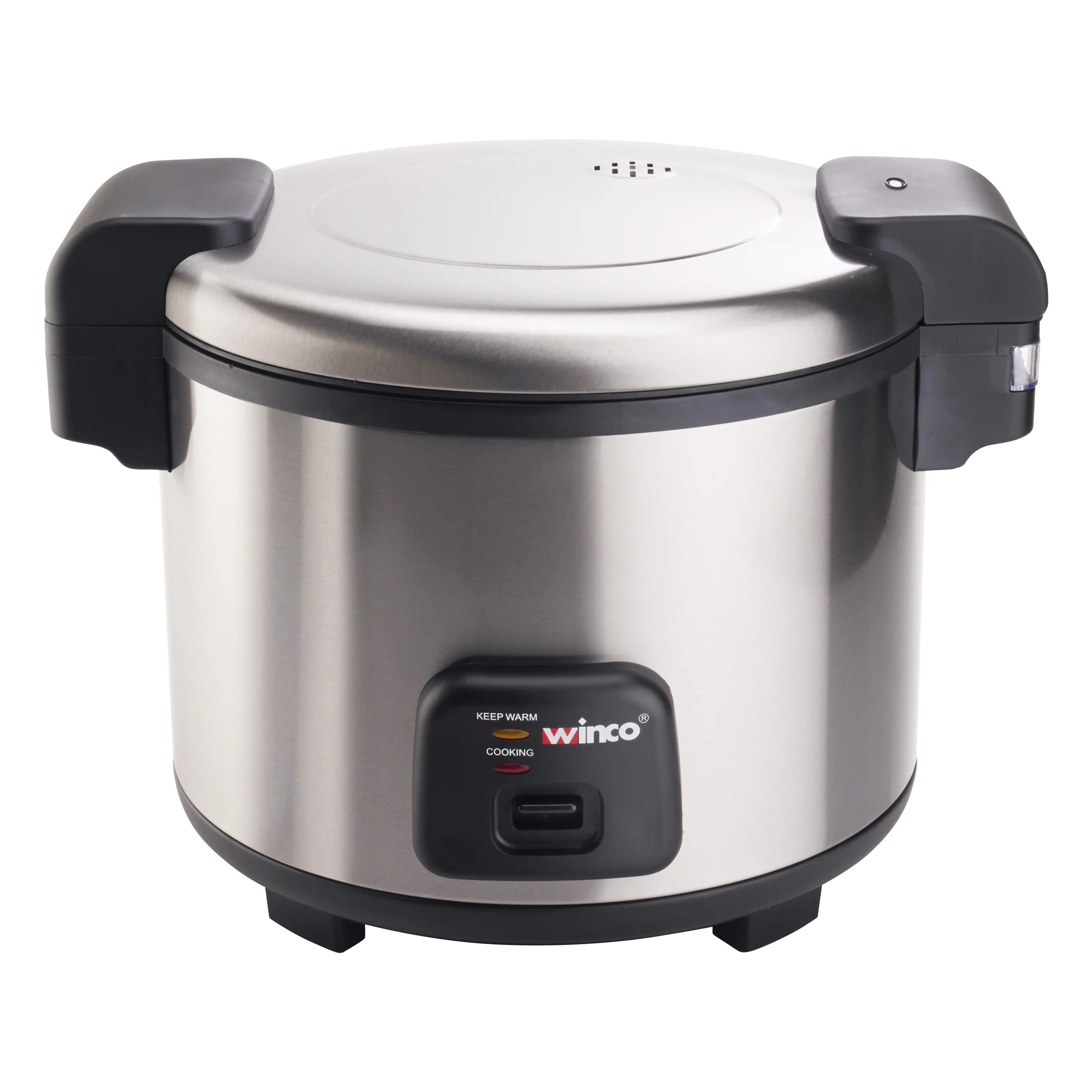 Electric Rice Cooker 30 Cup - Winco RC-S301 Commercial with Hinged Cover