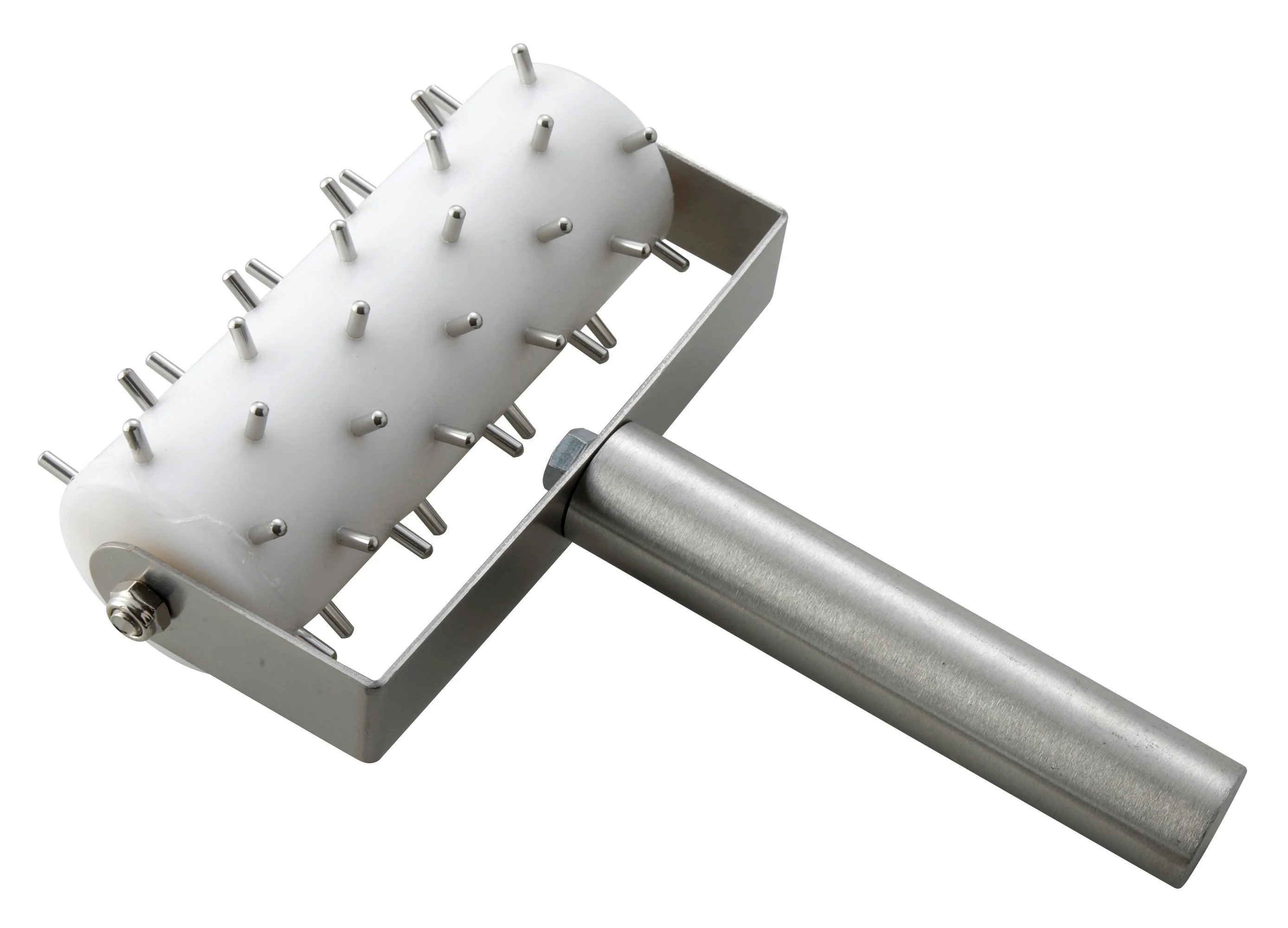 Winco RD-5 5 Inch Dough Roller Docker Stainless Steel Handle - Image 2