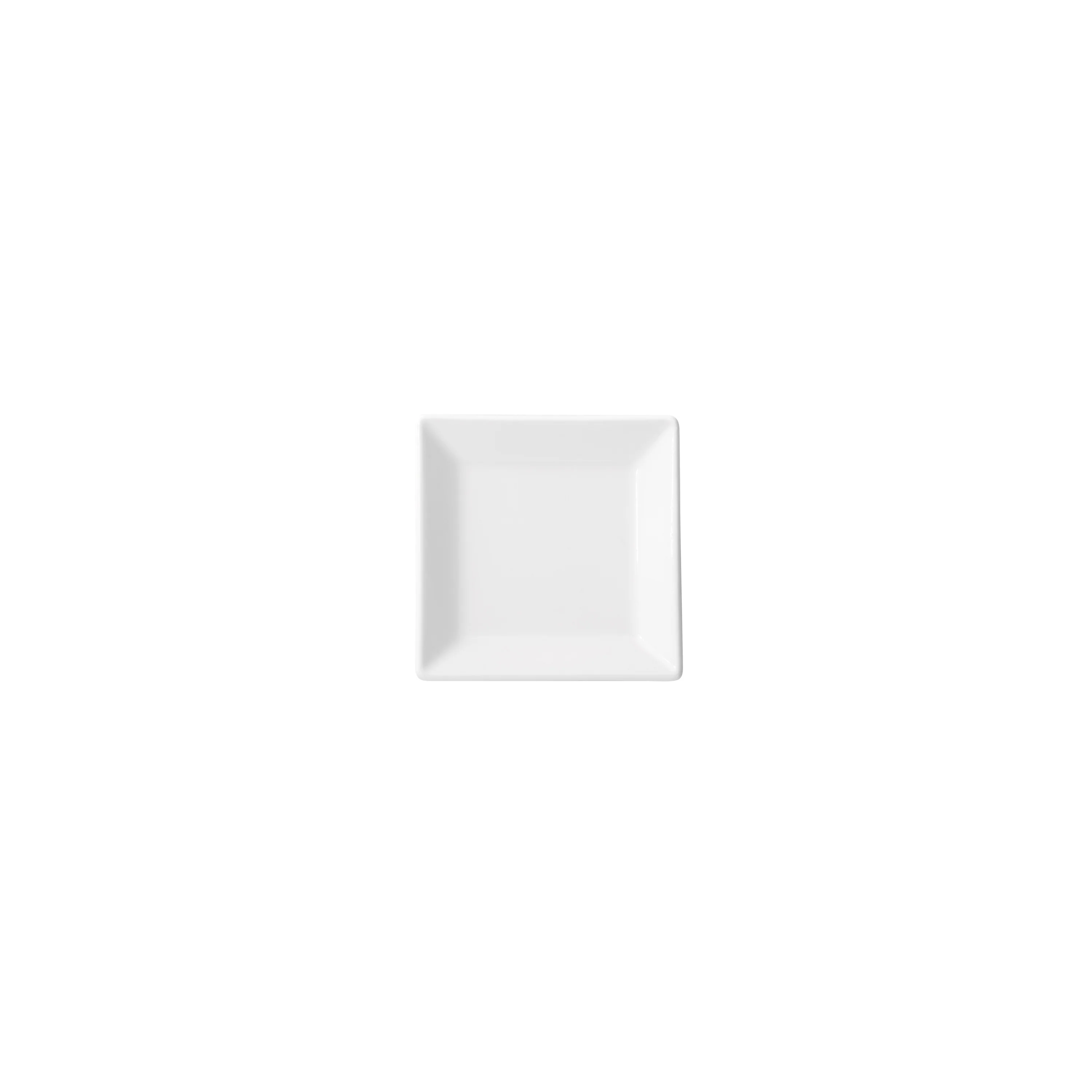 Winco RPS-3 Royalsquare Plate 3"L X 3"W X 1/2"H - Image 2