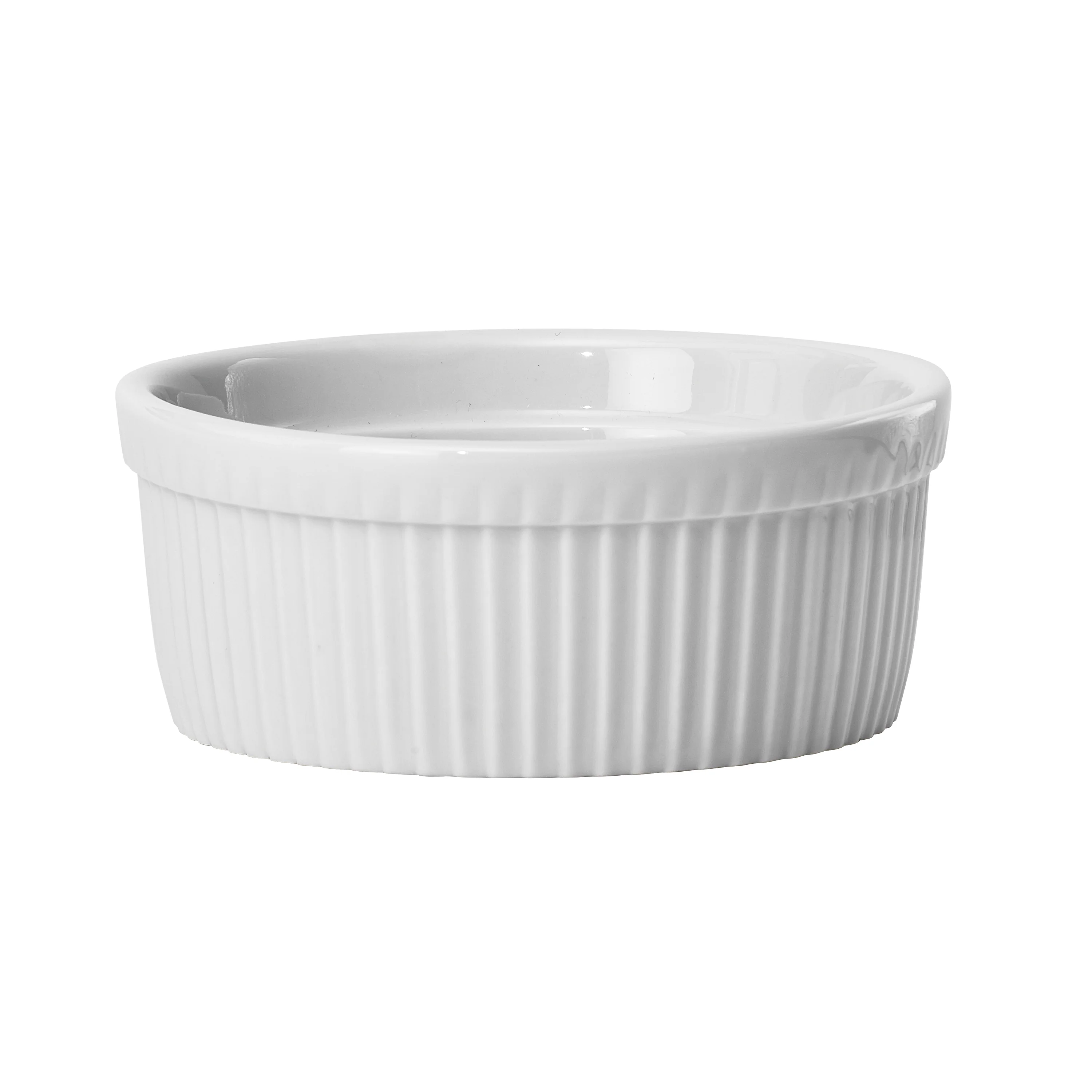 Winco SBR-12 Souffle Bowl 12 Oz. 4-1/2" Dia. X 2-1/4"H