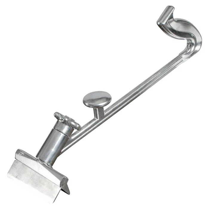 Winco SCRP-16 5 Inch Blade Grill Scraper with Aluminum Handle - Image 2