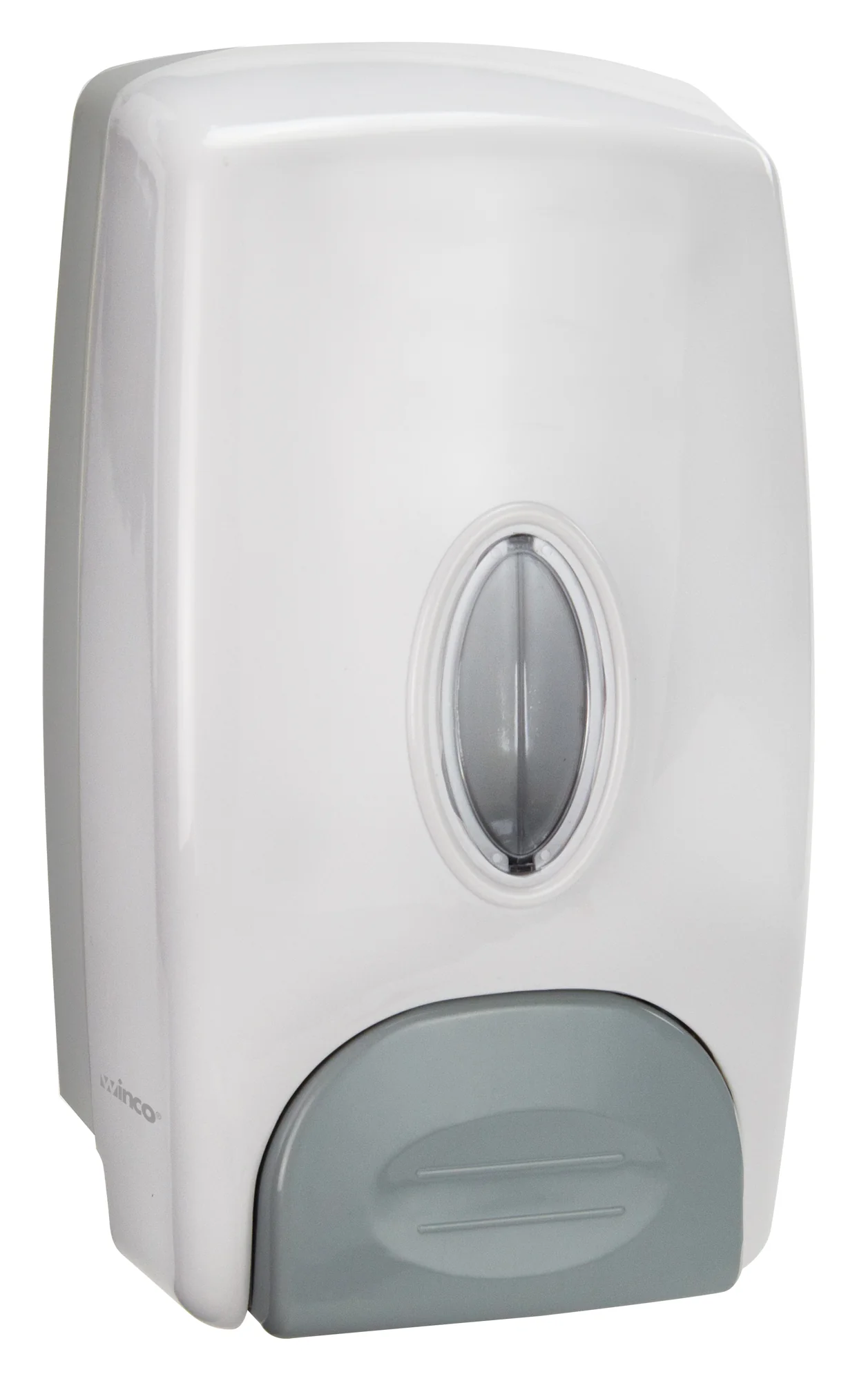 Winco SD-100 1 Liter Manual Soap Dispenser Wall Mount Soap Dispenser
