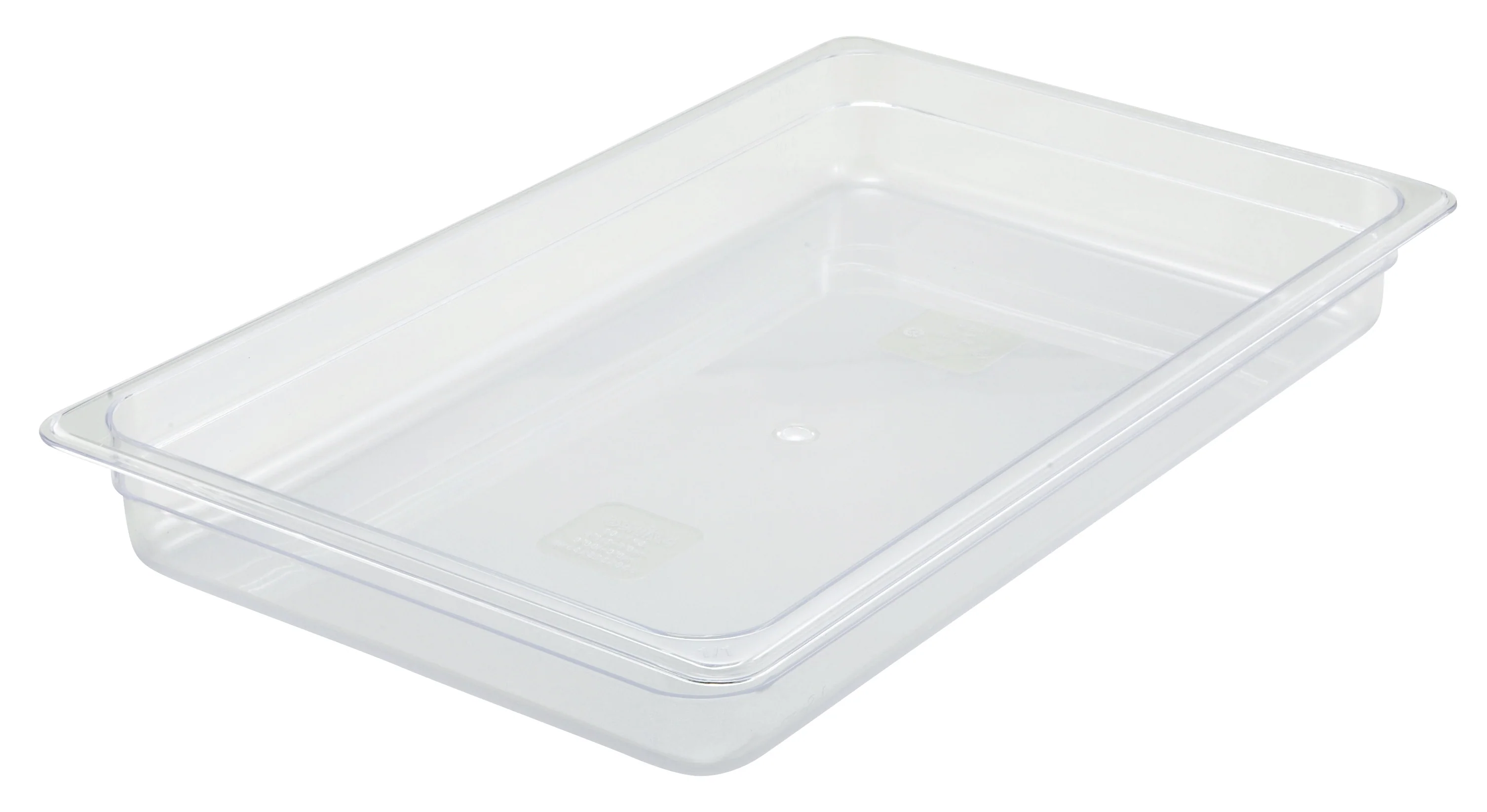 Winco SP7102 20 Inch Polycarbonate Food Pan Full Size Dishwasher Safe