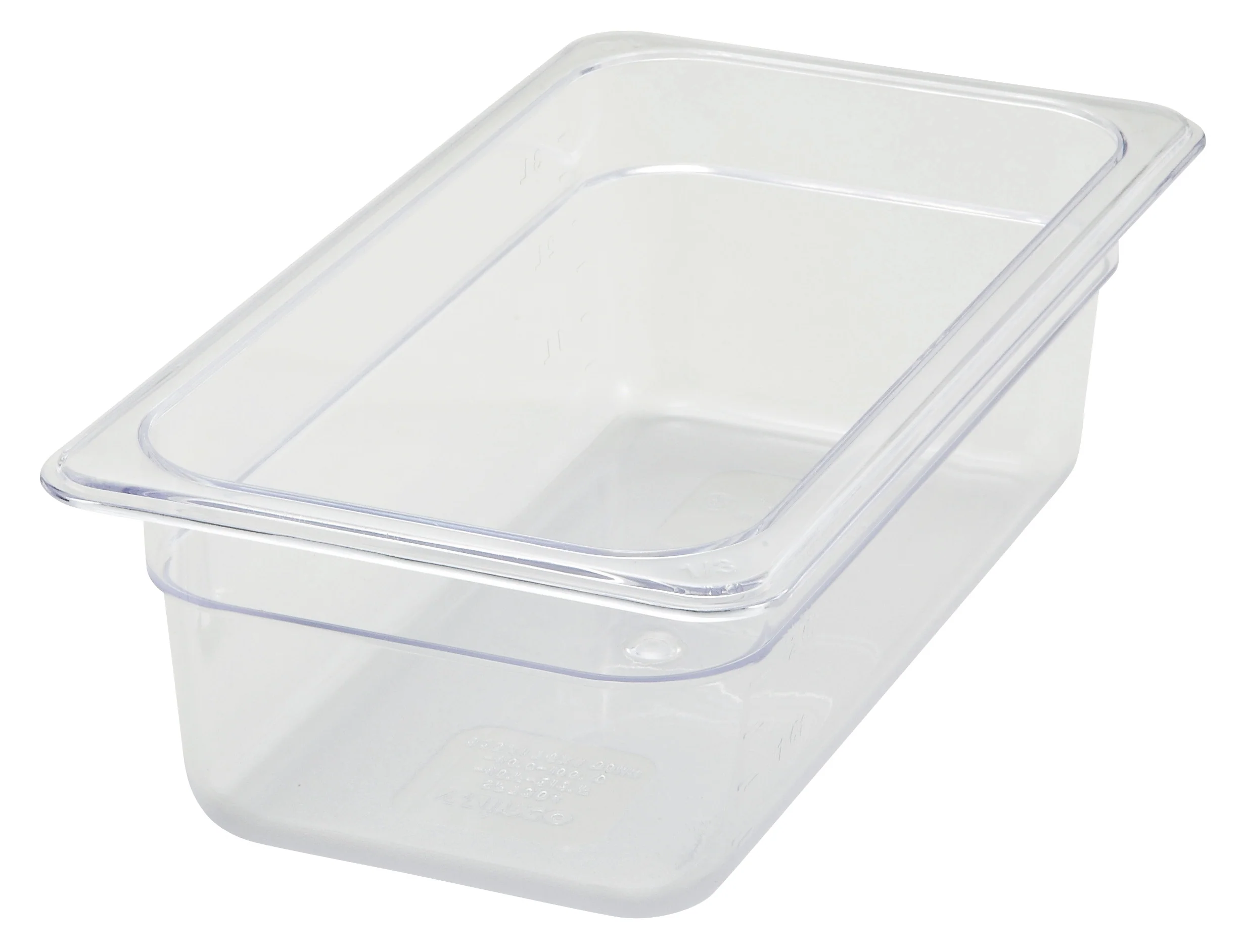 Winco SP7304 12 Inch Polycarbonate Food Pan NSF Dishwasher Safe - Image 2