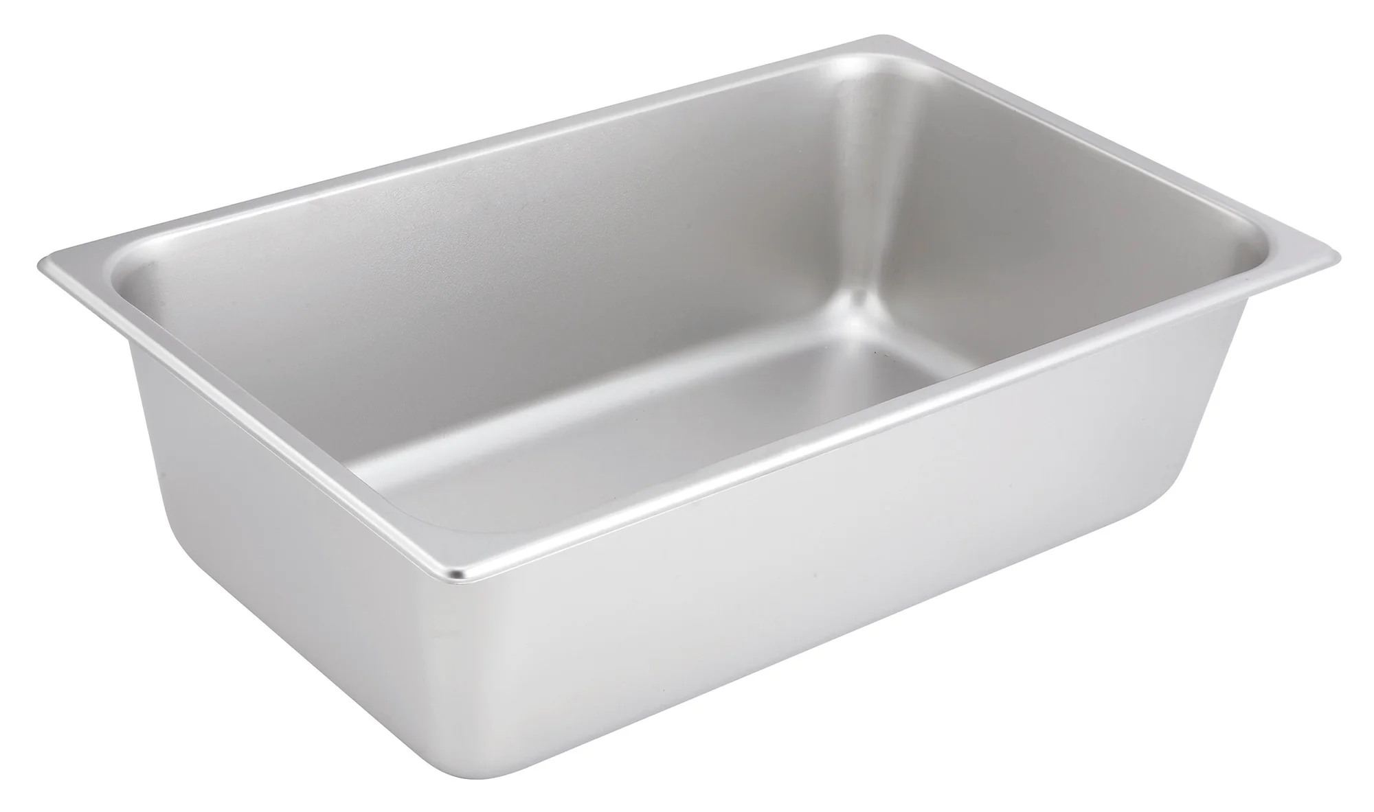 Full-Size Steam Table Pan 6 Inch Deep - Winco SPF6 25 Gauge Stainless Steel - Image 2