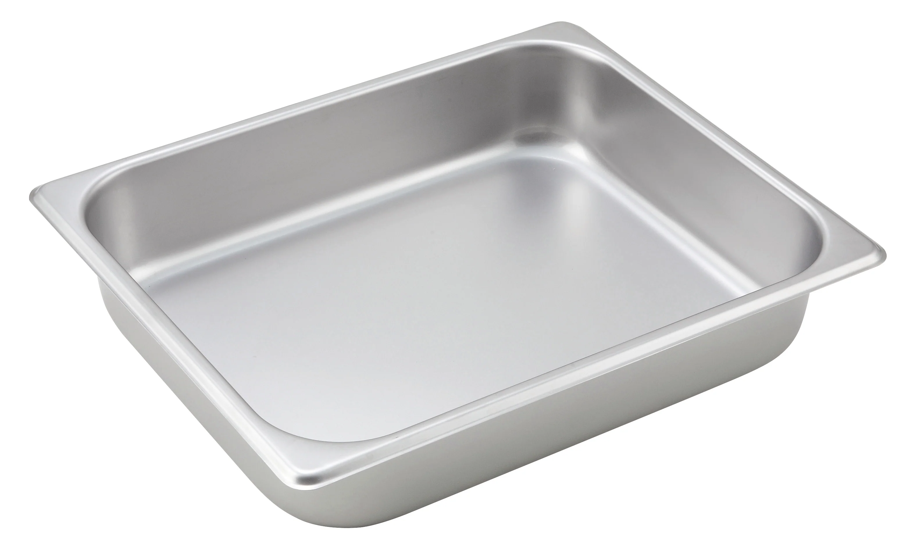 Steam Table Pan 1/2 Size - Winco SPH2 10-3/8 Inch 25 Gauge Stainless