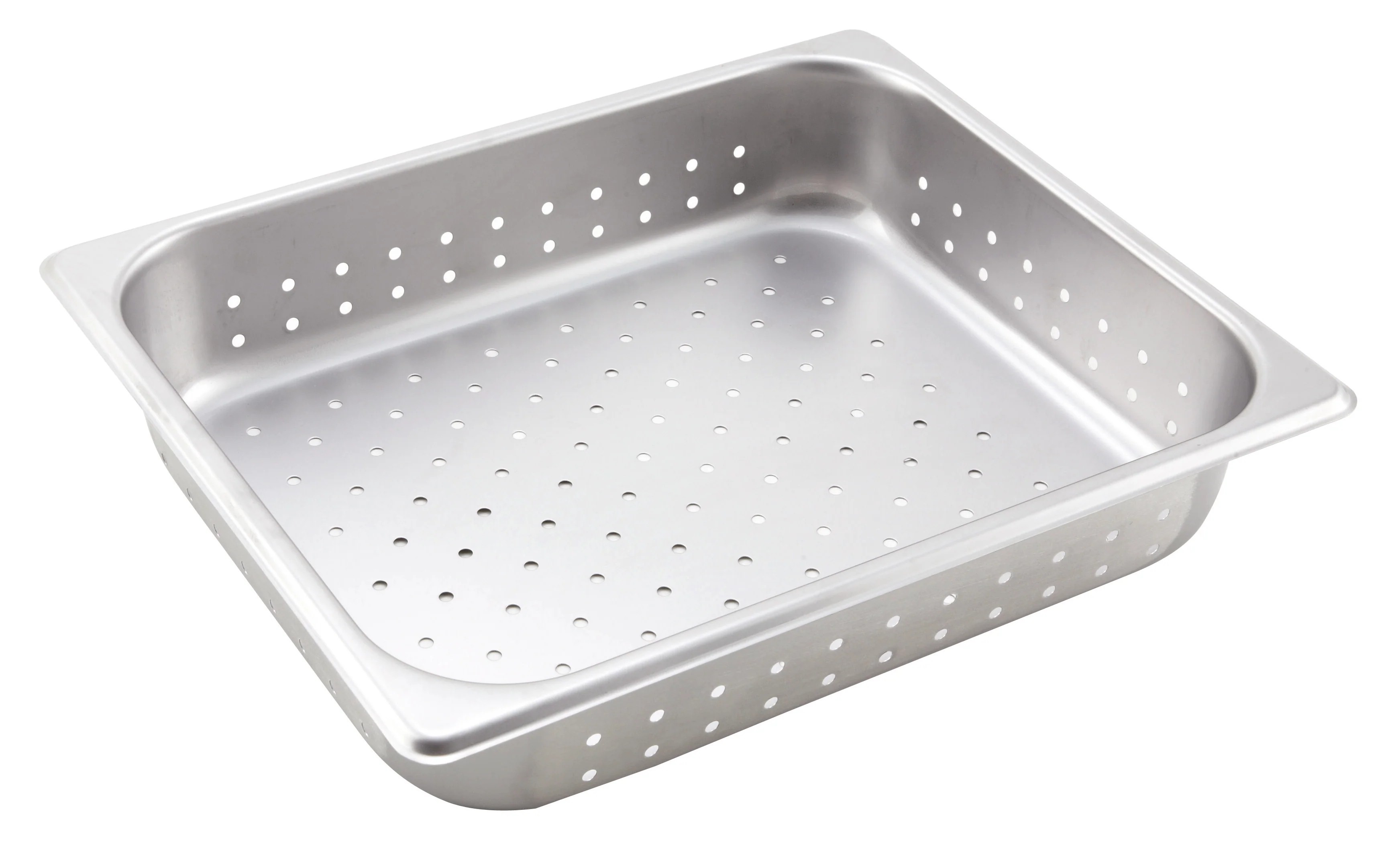 Perforated Steam Pan 1/2 Size - Winco SPHP2 25 Gauge Stainless Steel - Image 2