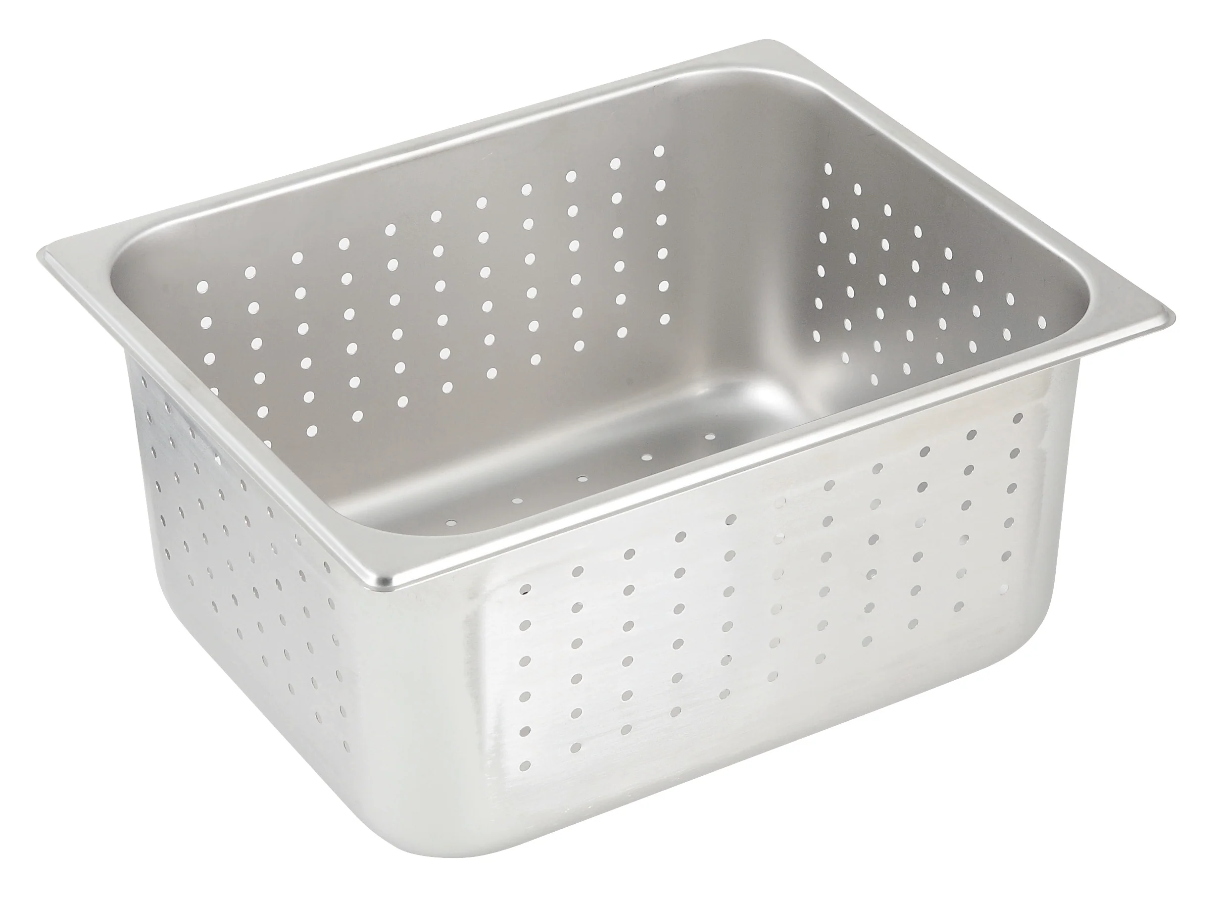 Winco SPHP6 12.75 Inch Perforated Steam Table Pan 25 Gauge Stainless Steel - Image 2