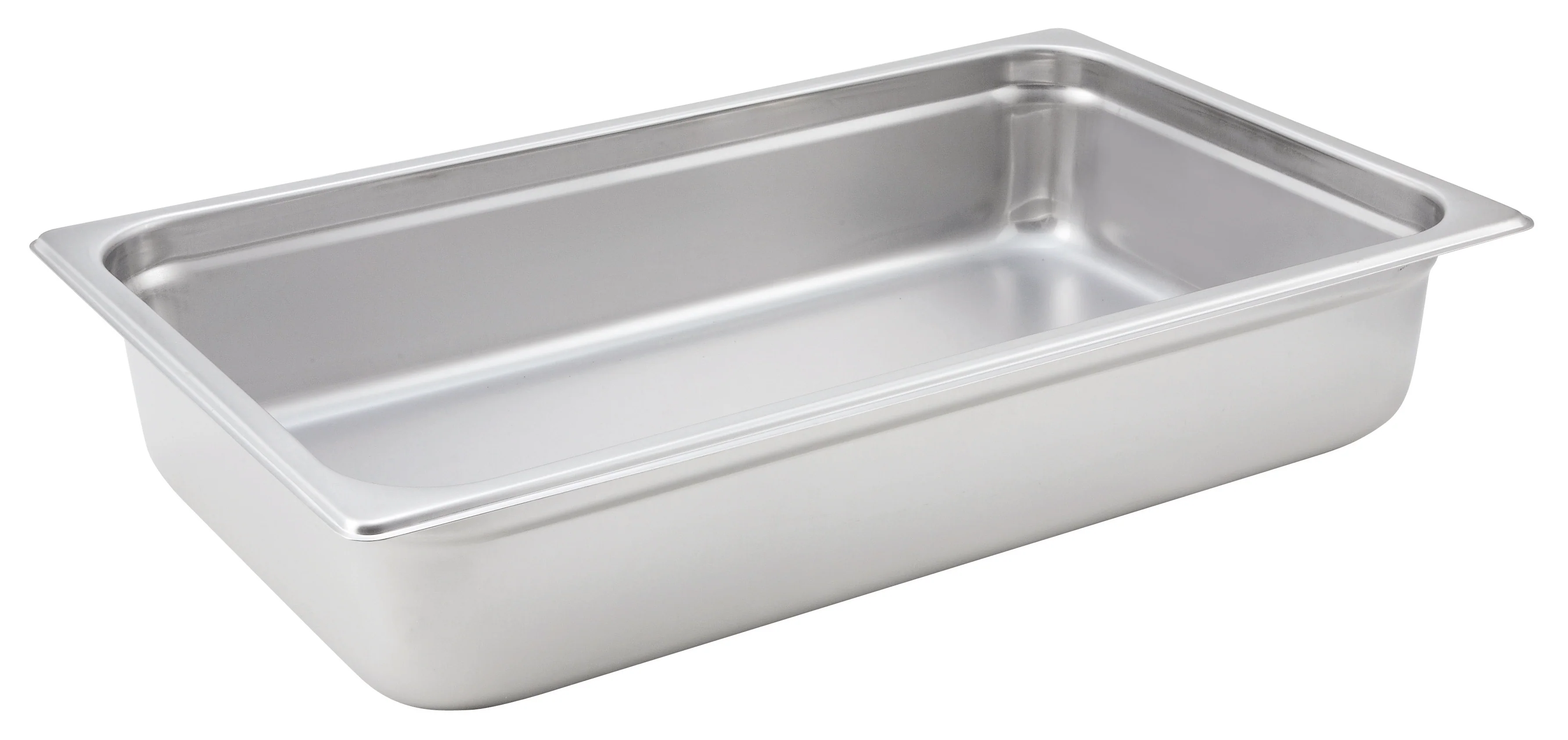 Heavyweight Steam Table Pan - Winco SPJH-104 22 Gauge Stainless Anti-Jam - Image 2