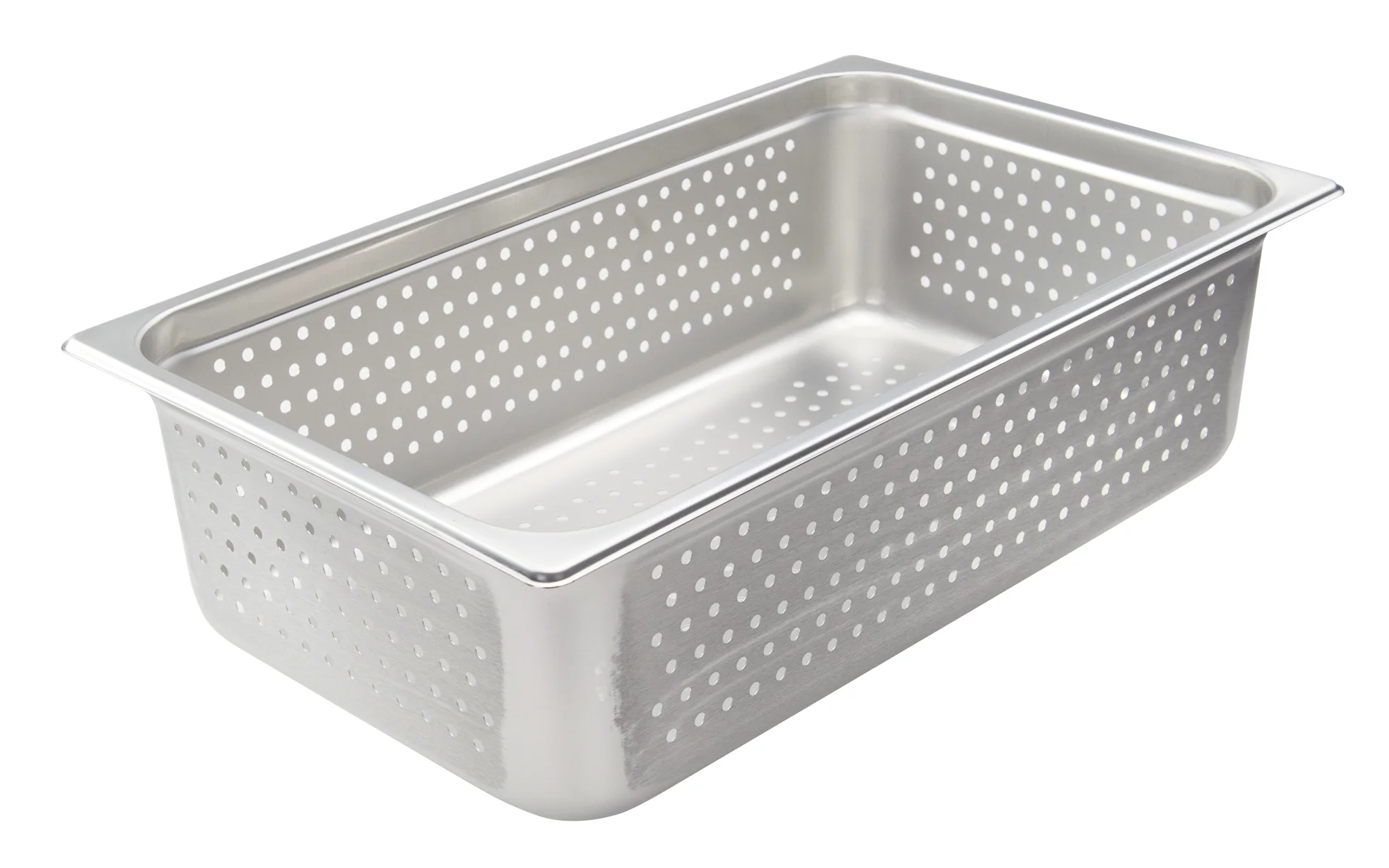 Winco SPJH-106PF 20 Inch Stainless Steel Perforated Steam Table Pan