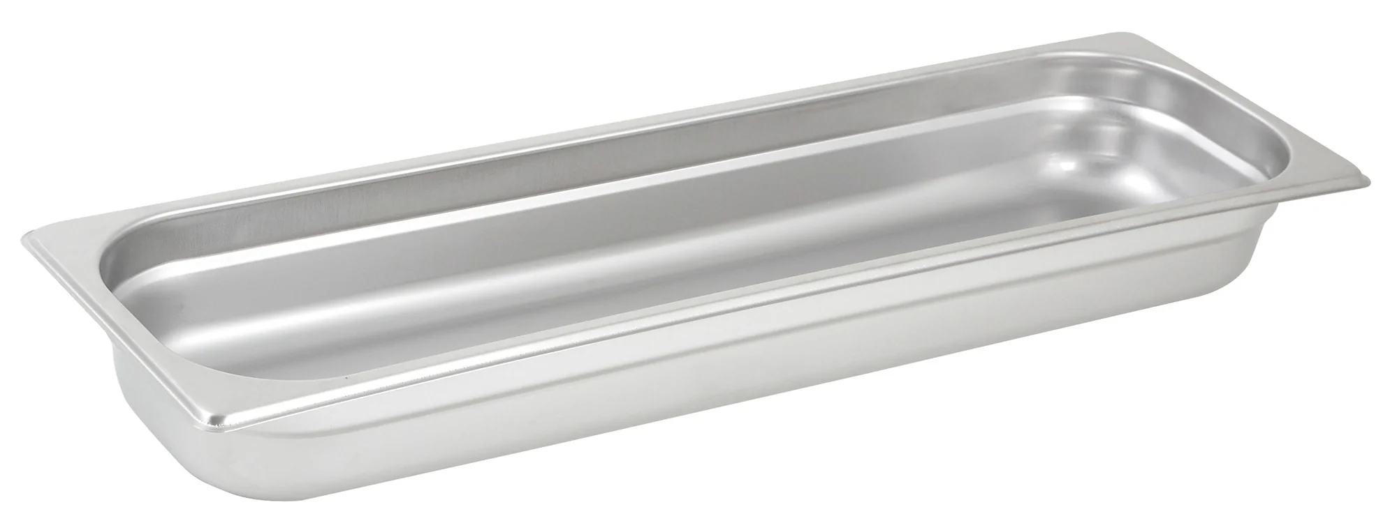 Winco SPJH-2HL 20-4/5 Inch Steam Table Pan Long 22 Gauge Stainless Steel with Anti-jamming