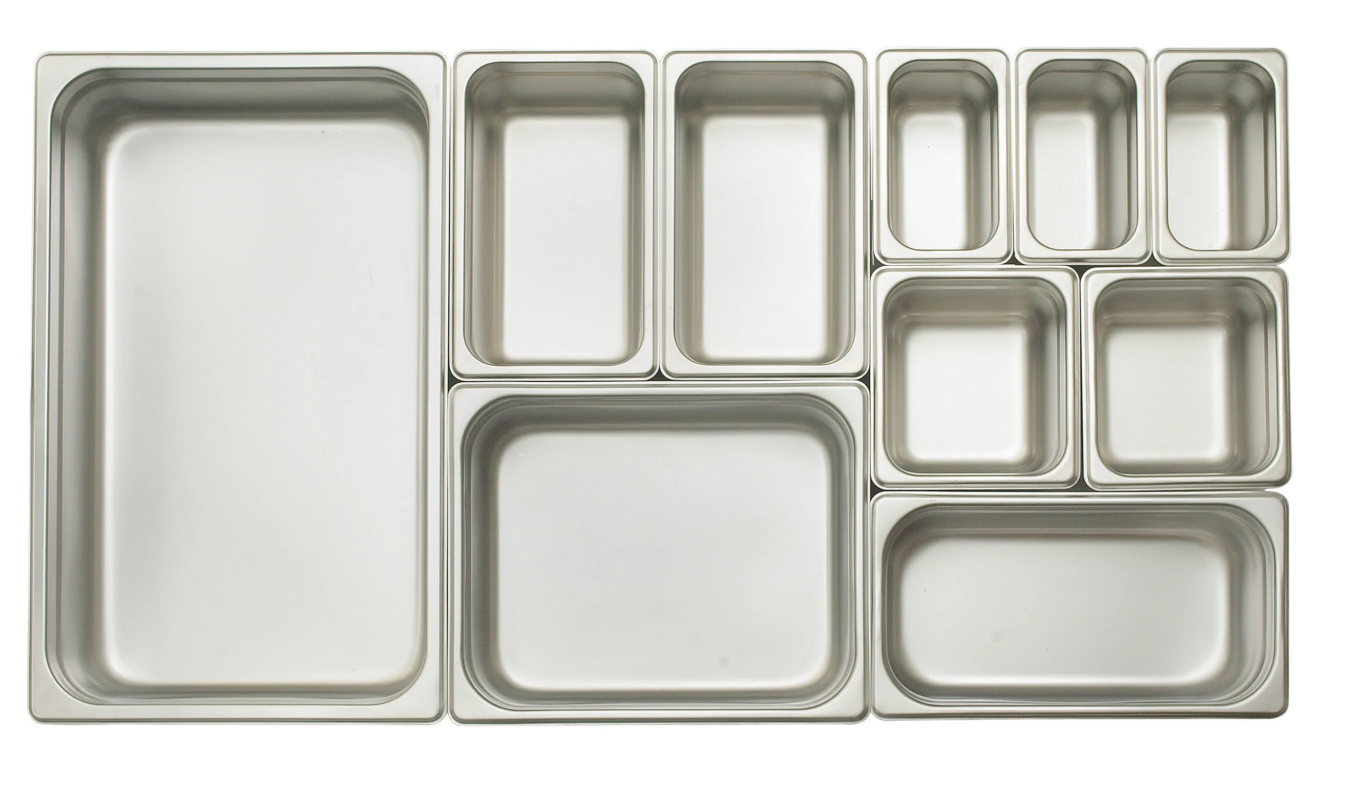 Winco SPJL-202 12-3/4 Inch Width Stainless Steel Steam Table Pan Anti-jamming - Image 3