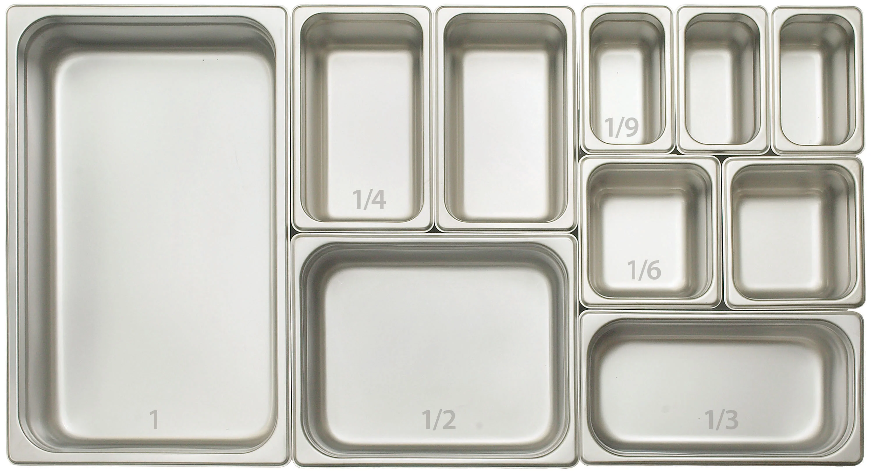 Winco SPJL-402 10 Inch Steam Table Pan 1/4 Size Anti-Jamming Stainless Steel - Image 3