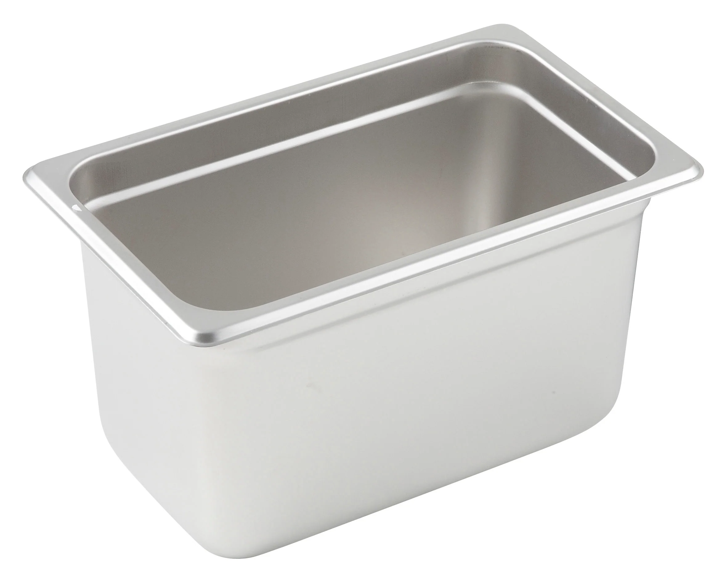 Winco SPJL-406 10-5/6 Inch Width 25 Gauge Commercial Steam Table Pan Stainless Steel Anti-jamming
