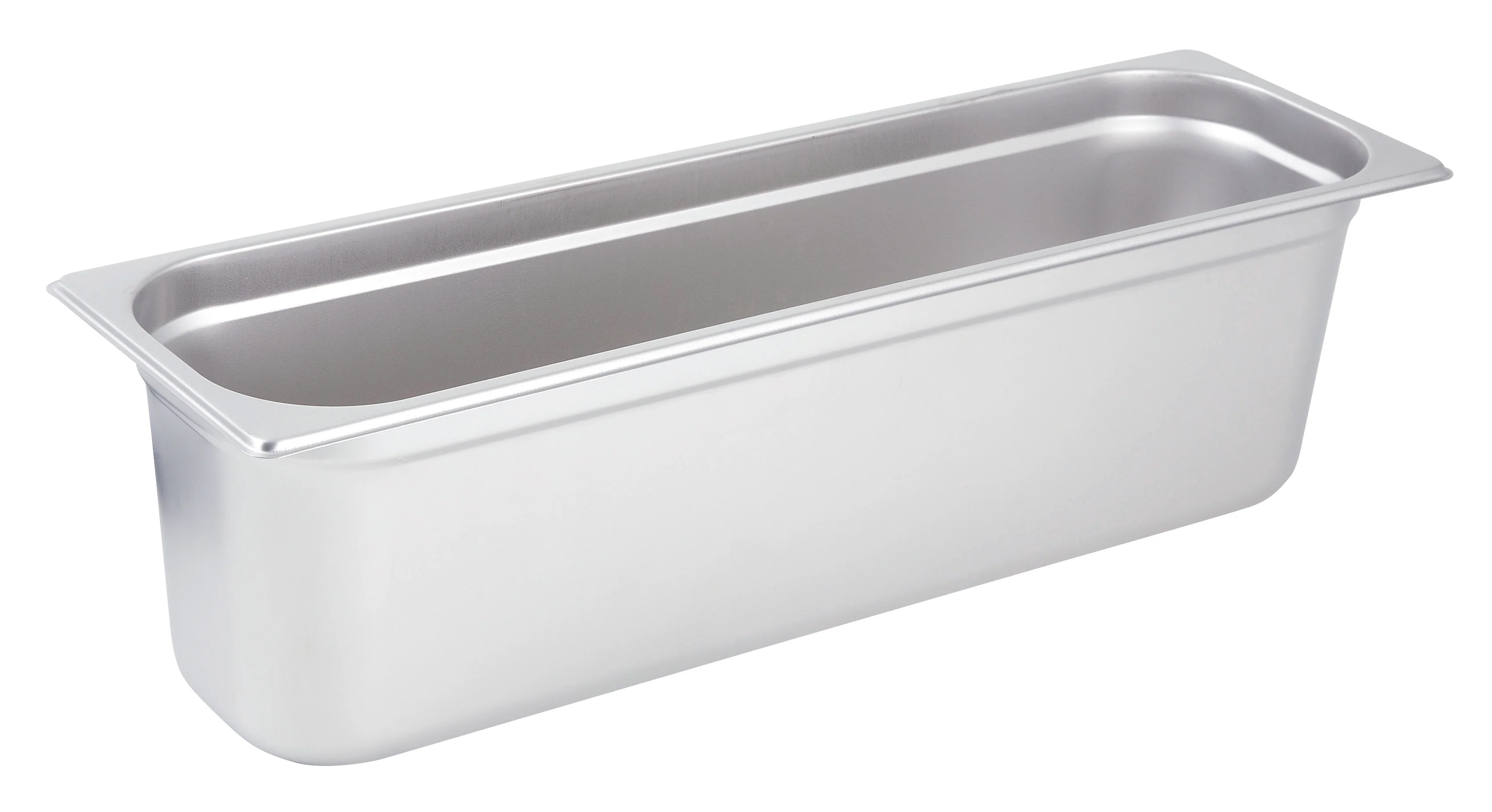 Winco SPJL-6HL 1/2 Size Long Stainless Steel Steam Table Pan Anti-jamming
