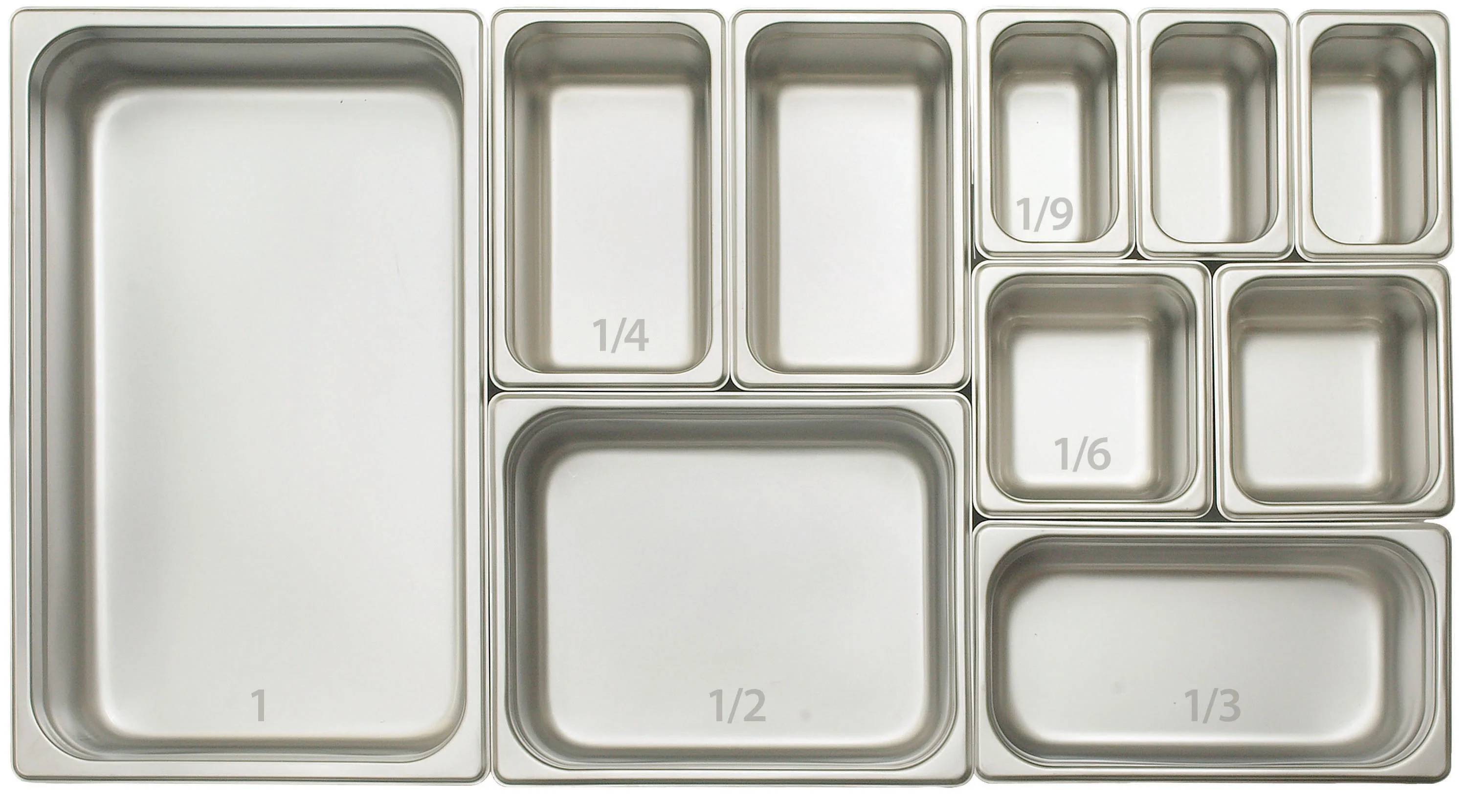 Winco SPJM-102 20-3/4 Inch Full Size Steam Table Pan 24 Gauge Stainless Steel with Anti-jamming - Image 3