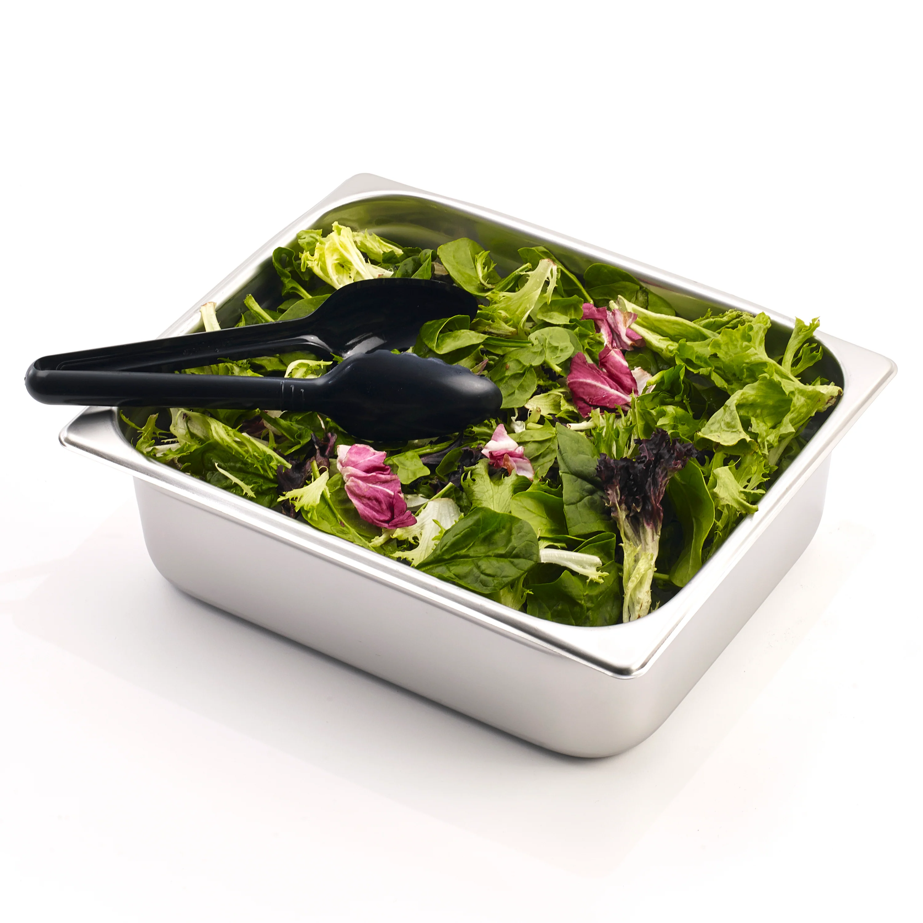 Winco SPJM-204 12-3/4 Inch Steam Table Pan 1/2 Size Anti-jamming Stainless Steel - Image 6