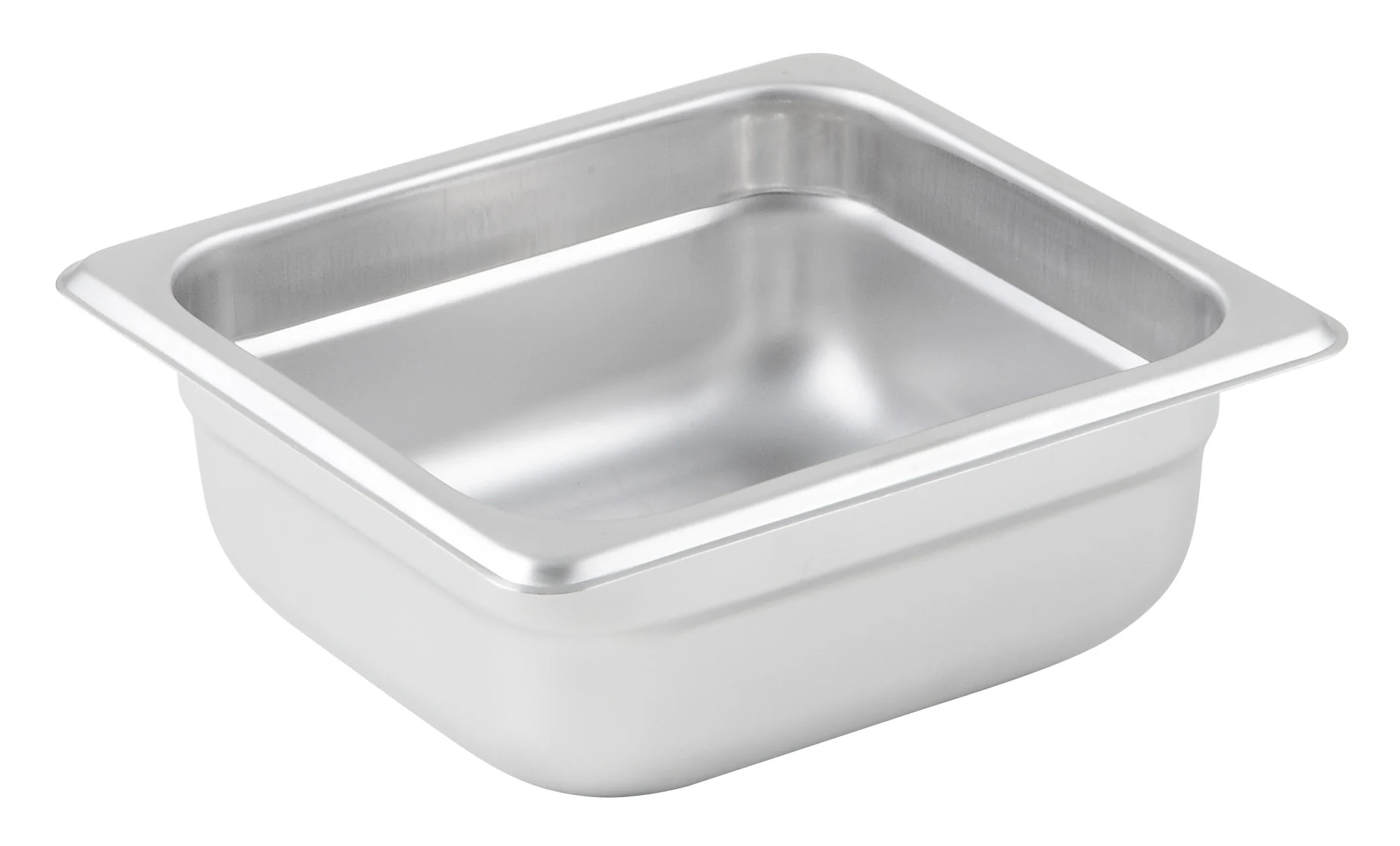 Winco SPJM-602 6-7/8 Inch Steam Table Pan 1/6 Size Anti-Jamming 24 Gauge Stainless Steel - Image 4