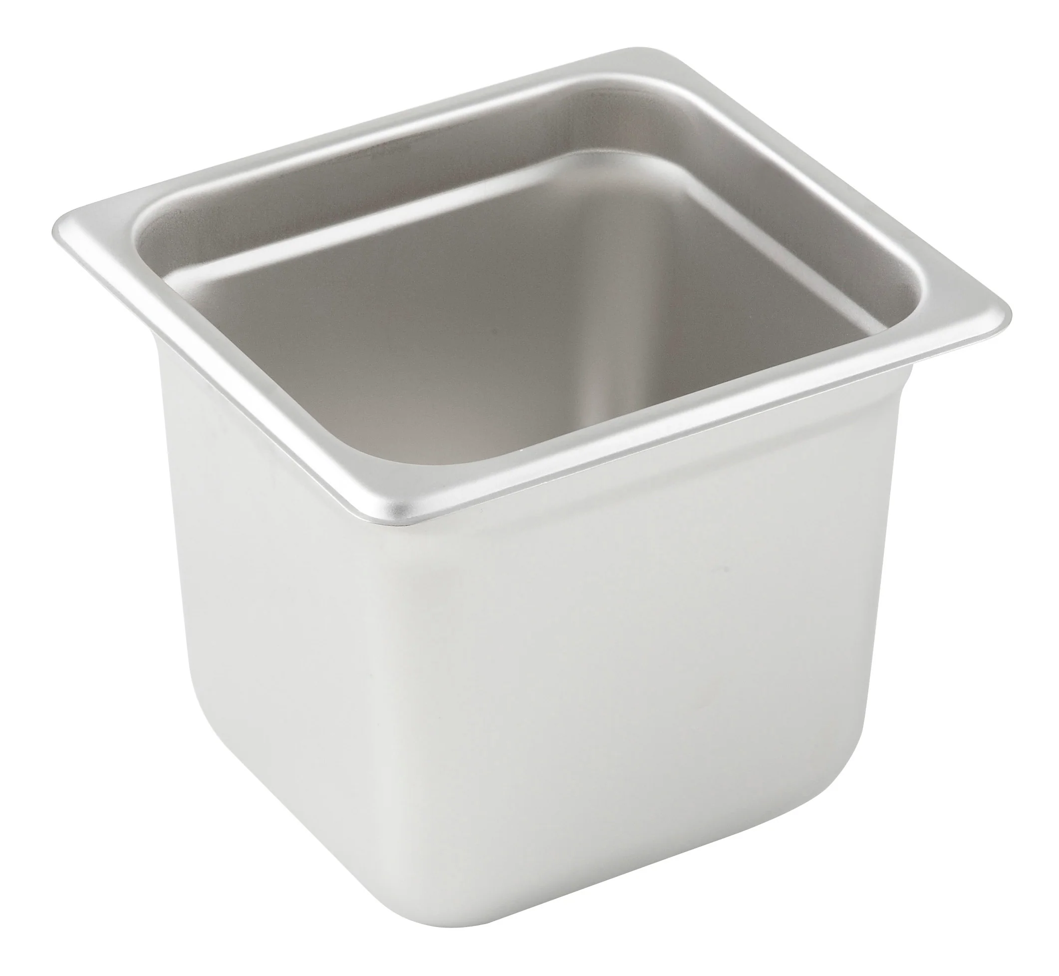 Anti-Jam Steam Pan 1/6 Size 6 Inch - Winco SPJM-606 24 Gauge Stainless Steel