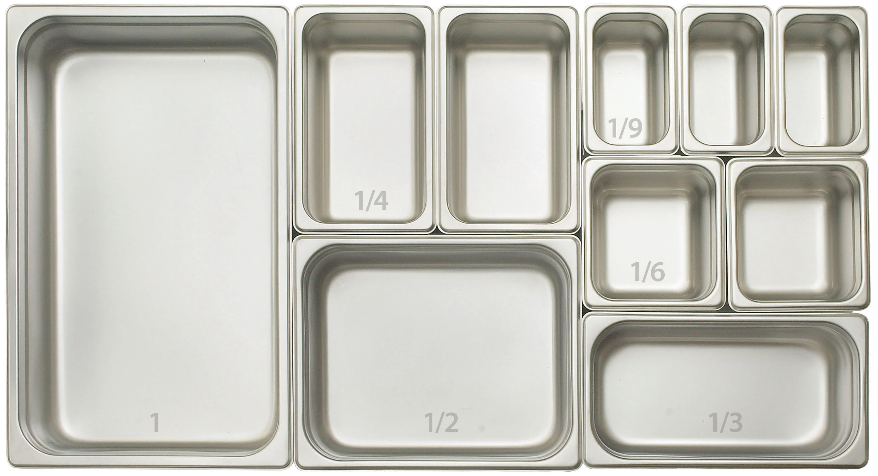 Anti-Jam Steam Pan 1/6 Size 6 Inch - Winco SPJM-606 24 Gauge Stainless Steel - Image 3