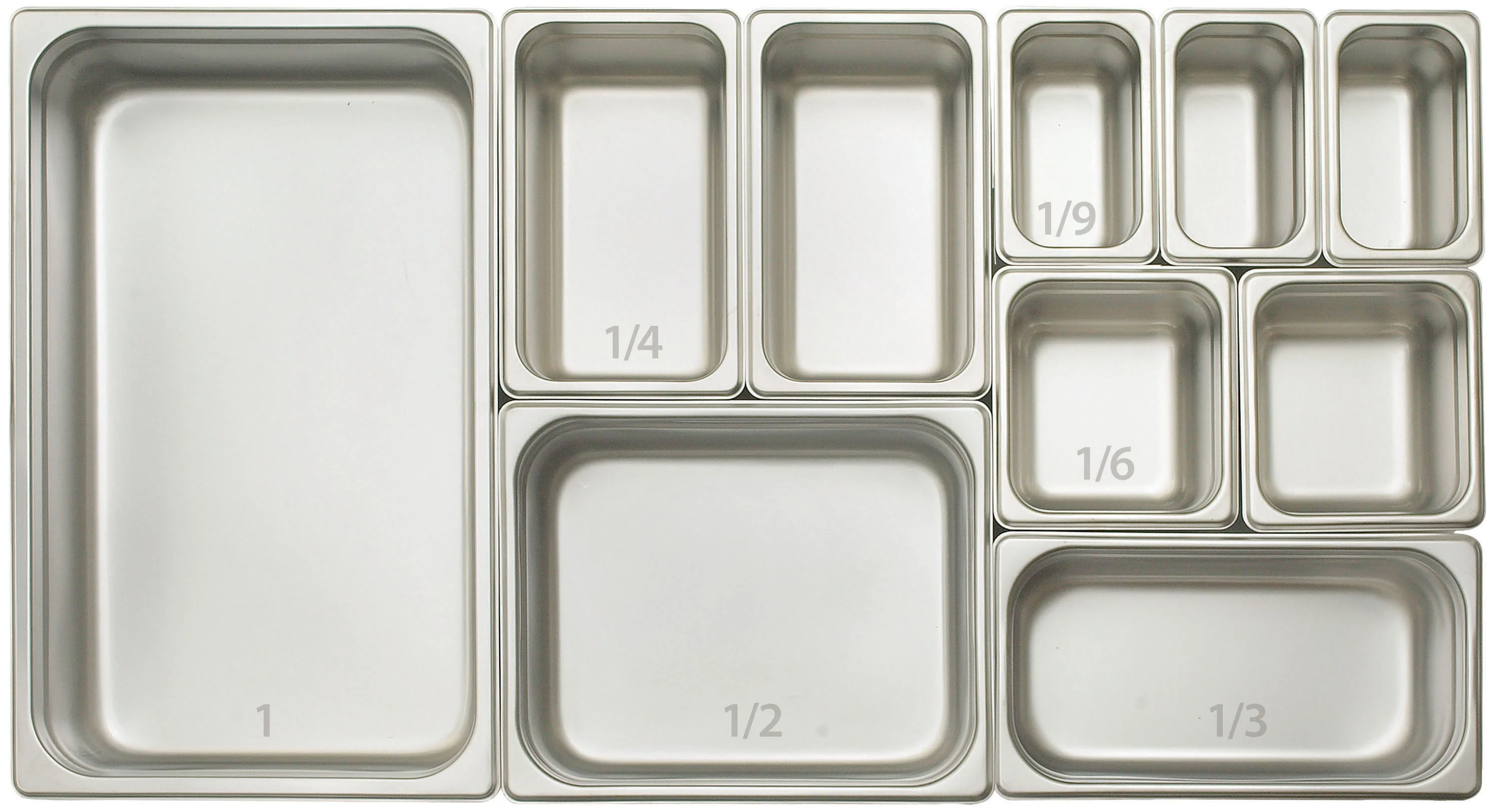 Winco SPJP-404 10-5/6 Inch Width 23 Gauge Anti-Jamming Steam Table Pan - Image 4