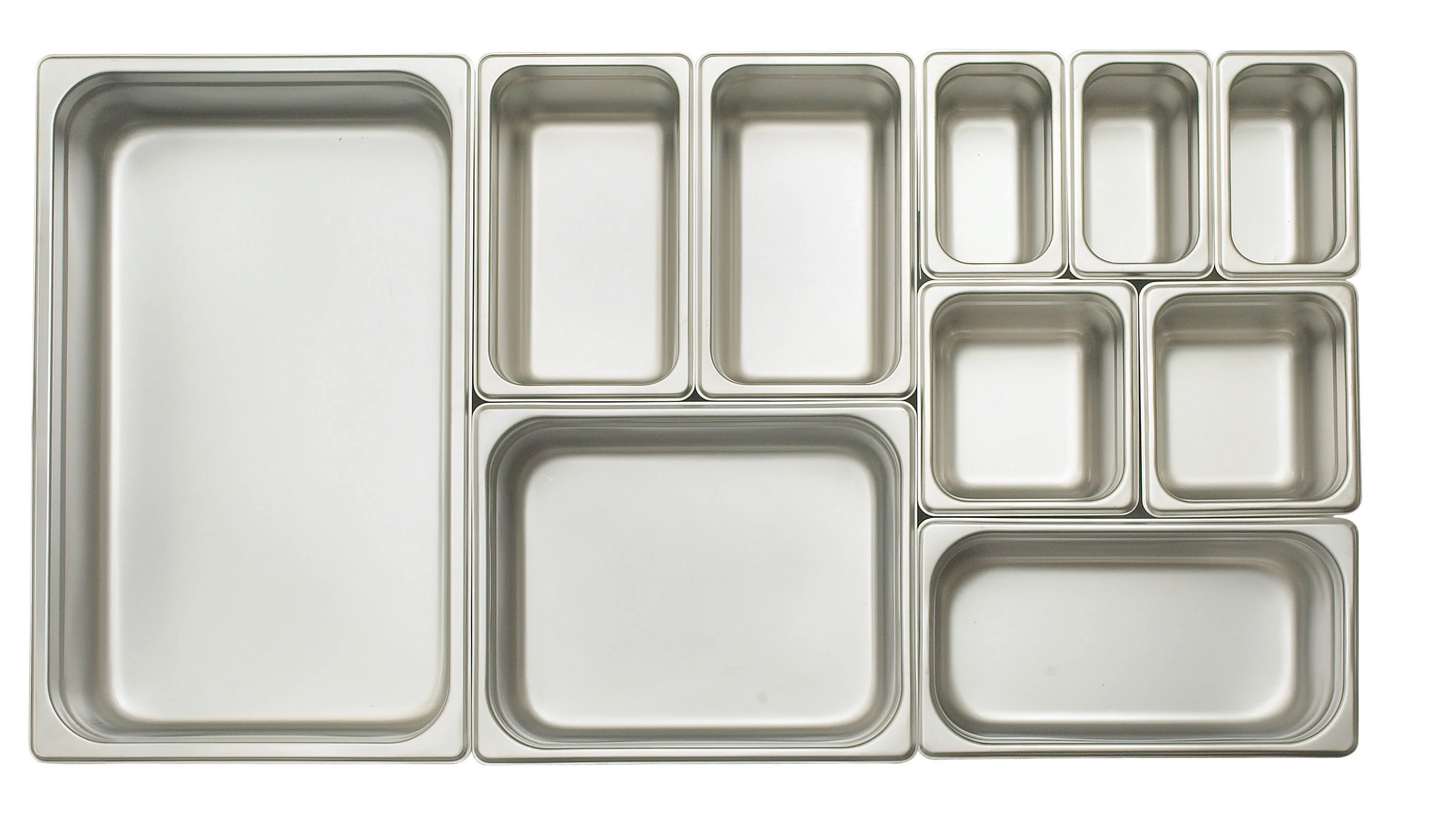 Winco SPJP-902 6-3/4 Inch Stainless Steel Steam Table Pan 1/9 Size with Anti-jamming - Image 2