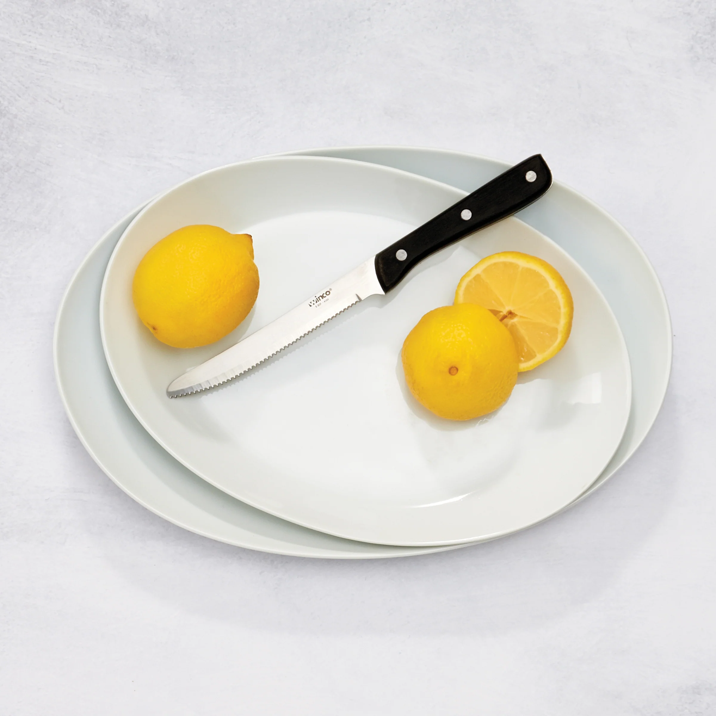 Winco SPO-155 Specialty Platter 15-1/2"L X 11"W X 2"H Oval - Image 2