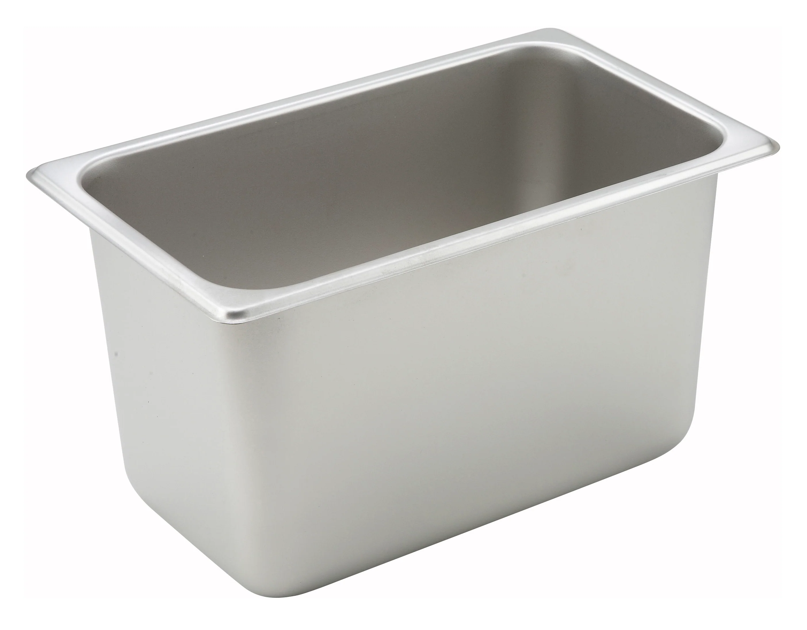 Winco SPQ6 11 Inch Stainless Steel Steam Table Pan 25 Gauge Standard Weight - Image 2