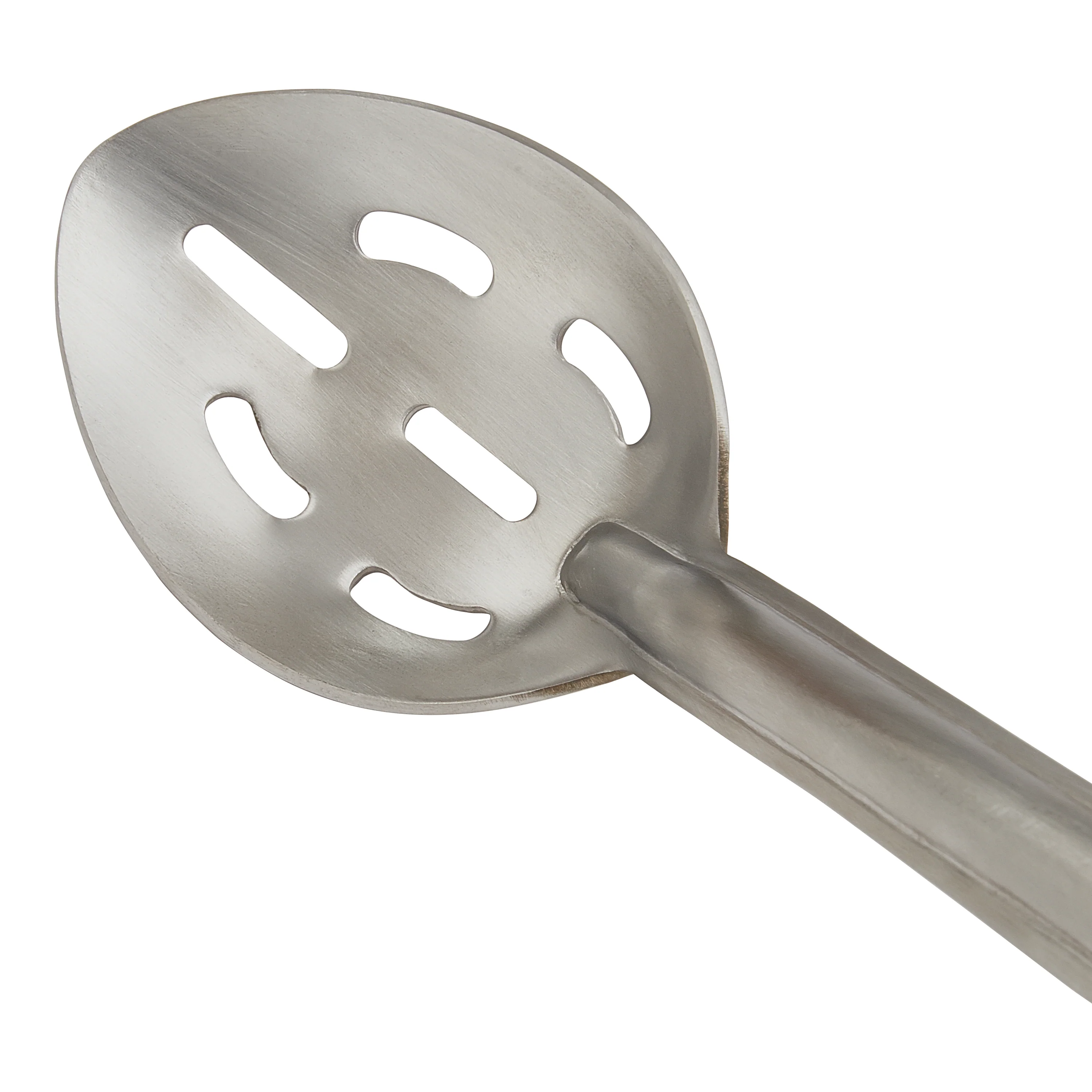 Winco SSCH-15L 15 Inch Slotted Basting Spoon Heavy Duty Stainless Steel - Image 3
