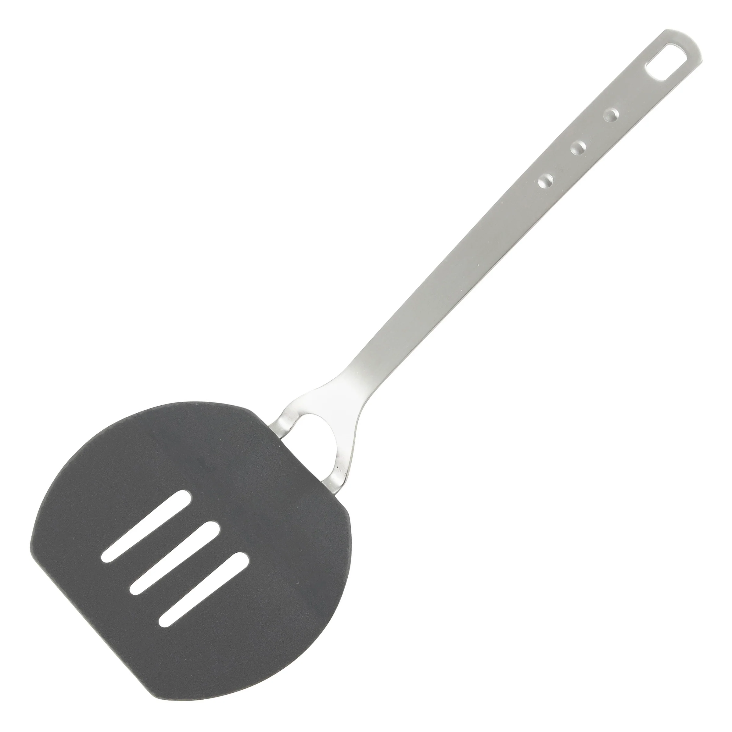 Winco STN-3 5 Inch Slotted Turner Stainless Steel Nylon Blade - Image 2