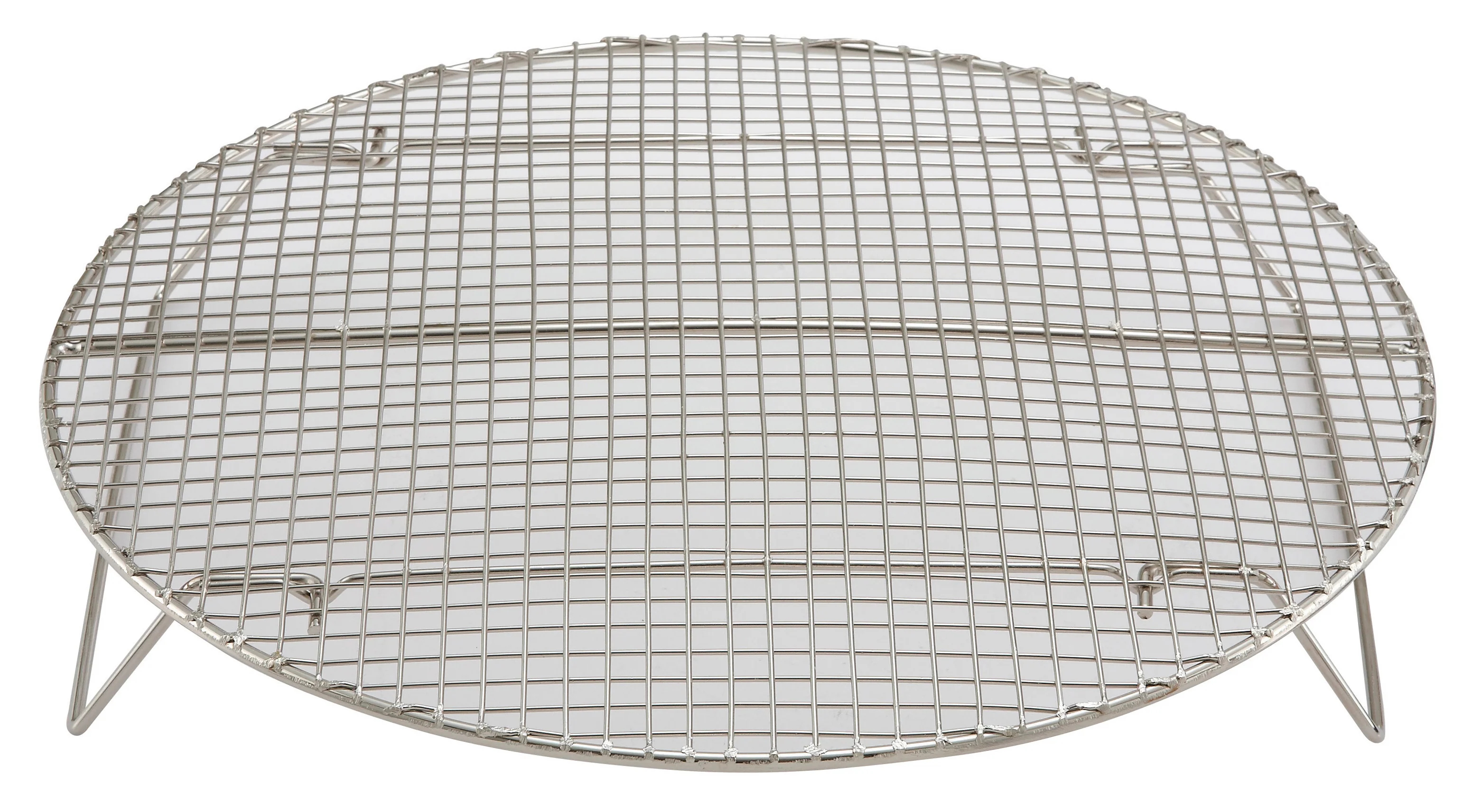 Winco STR-13 12-3/4 Inch Round Steamer Rack with Built-in Feet