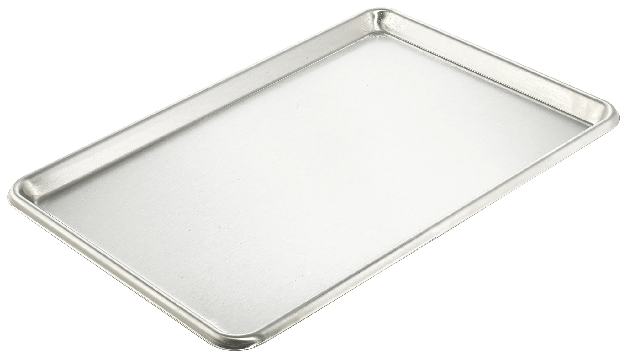 Half-Size Stainless Sheet Pan - Winco SXP-1318 13 Inch 20 Gauge Open Bead
