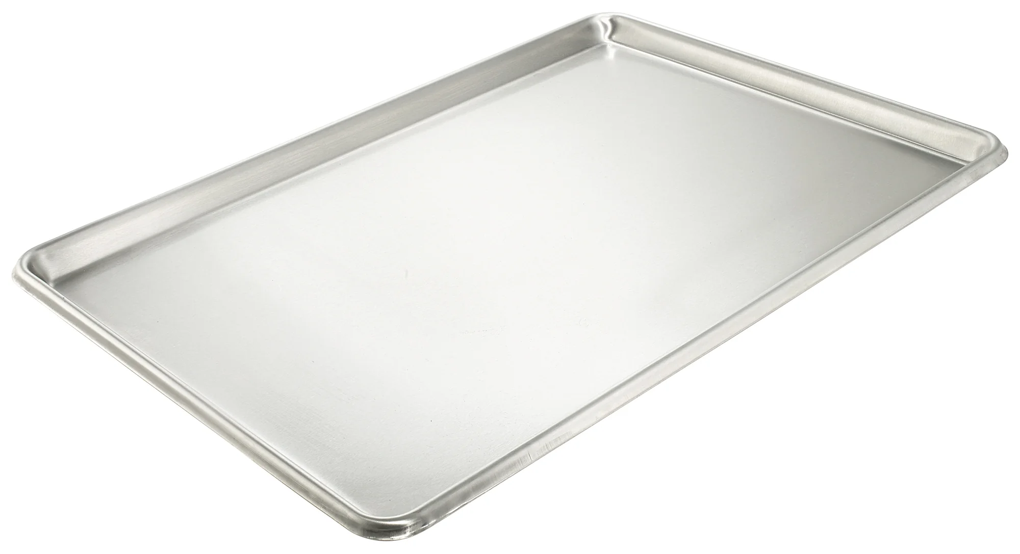 Two-Thirds Stainless Sheet Pan - Winco SXP-1622 22 Inch 20 Gauge Open Bead - Image 2