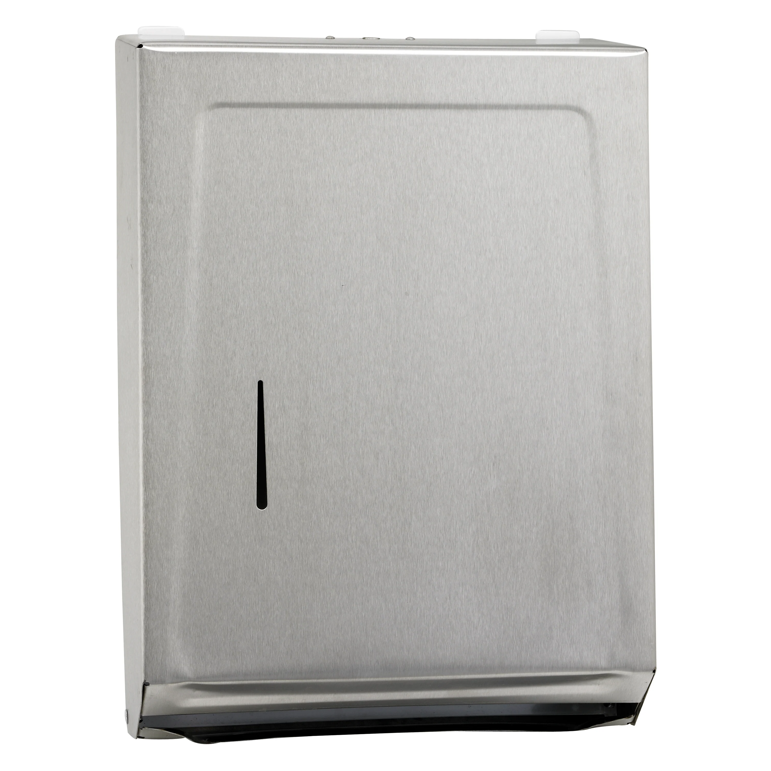 Winco TD-700 11 Inch Paper Towel Dispenser Stainless Steel Manual Operation - Image 2