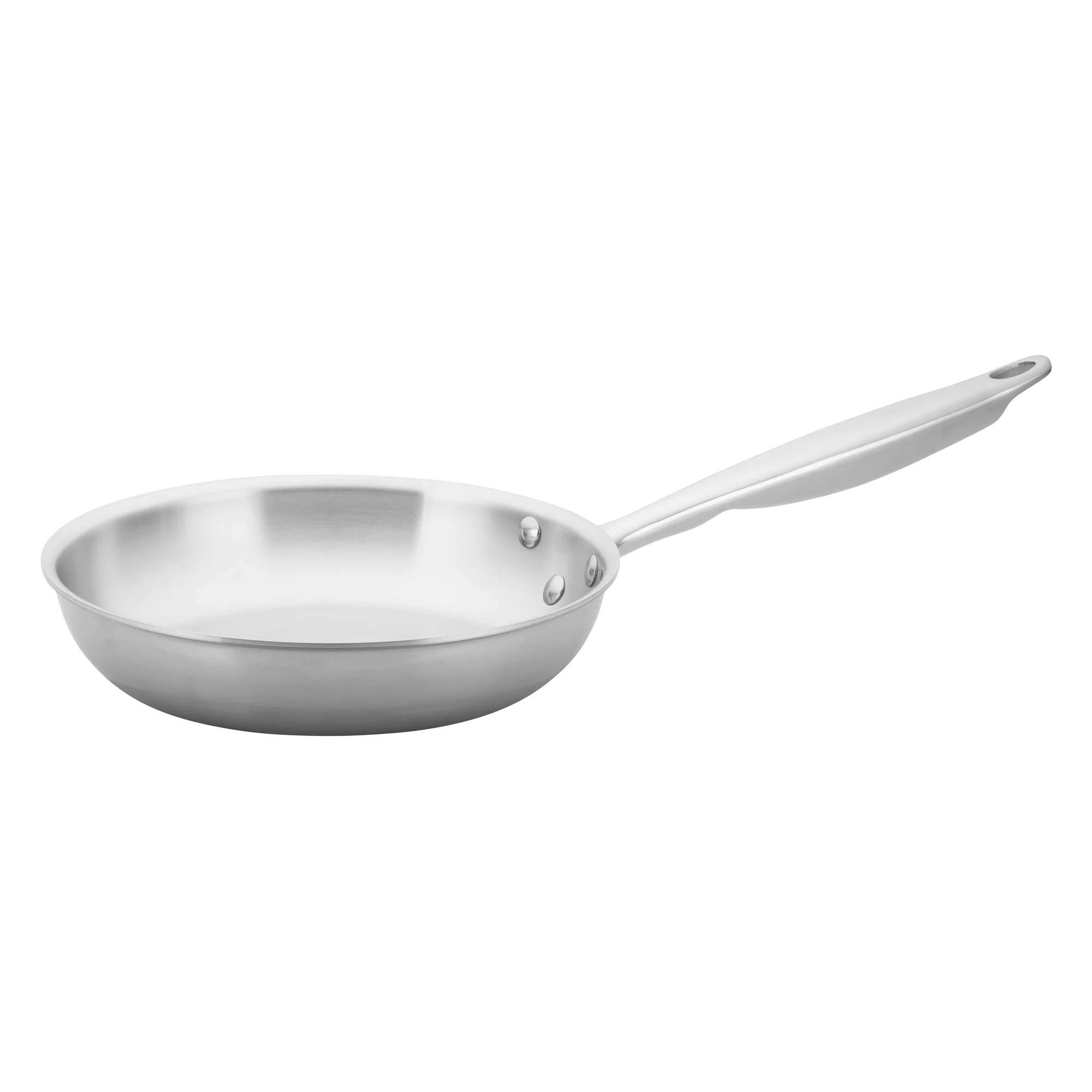 Winco TGFP-8 8 Inch Tri-Gen Induction Ready Fry Pan Riveted Handle Aluminum Core - Image 2