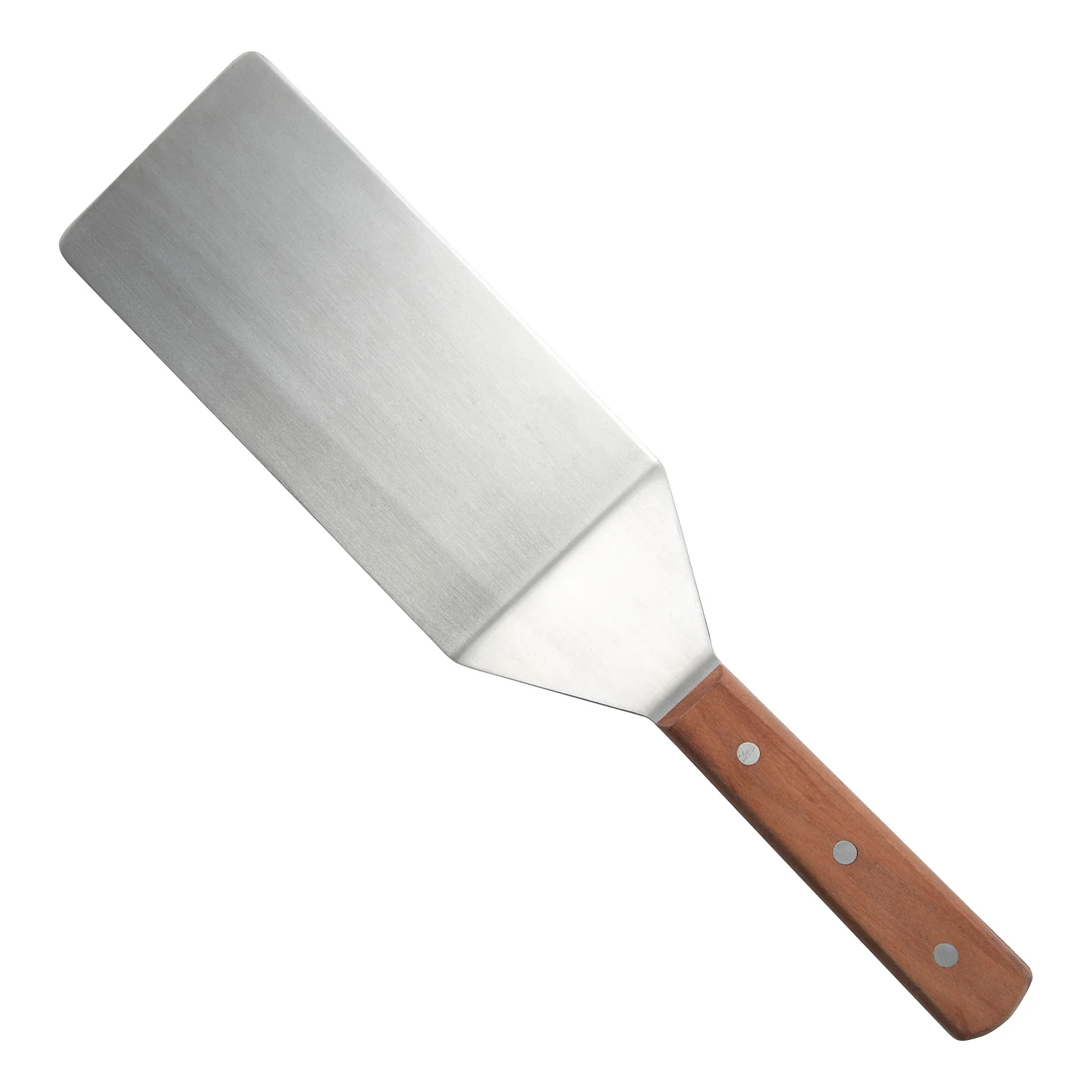Winco TN48 4 Inch Turner with 8 Inch Blade Dishwasher Safe Stainless Steel - Image 2