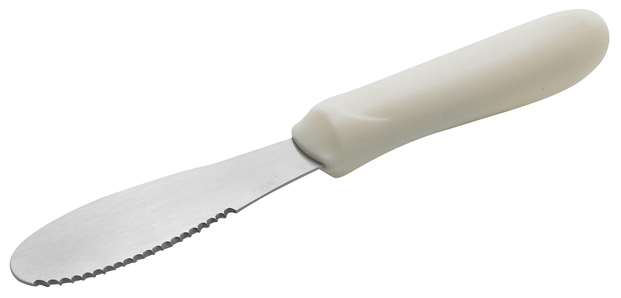 Winco TWP-31 3-5/8 Inch Blade Sandwich Spreader Dishwasher Safe Polypropylene Handle