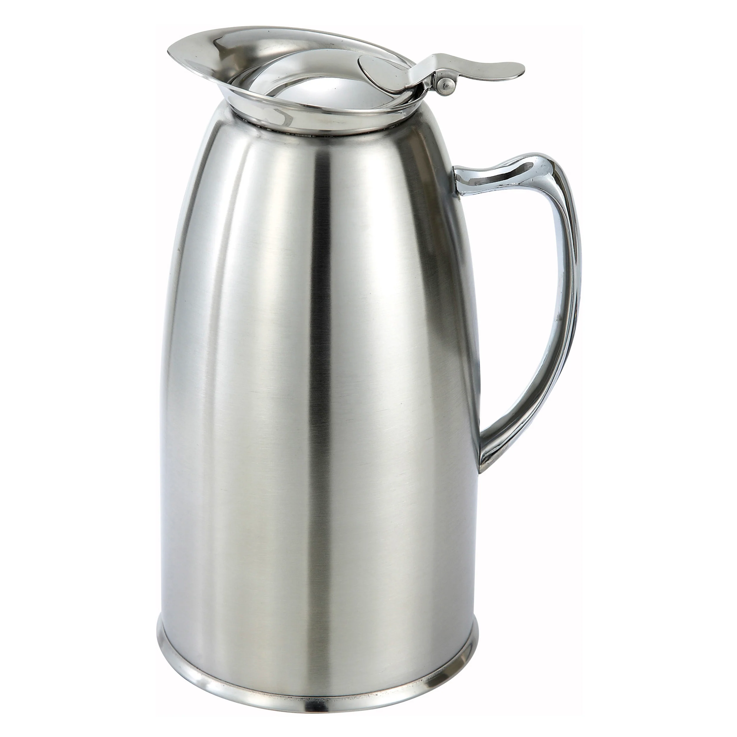 Winco VSS-508 20 Oz Double Wall Insulated Beverage Server Stainless Steel Satin Finish