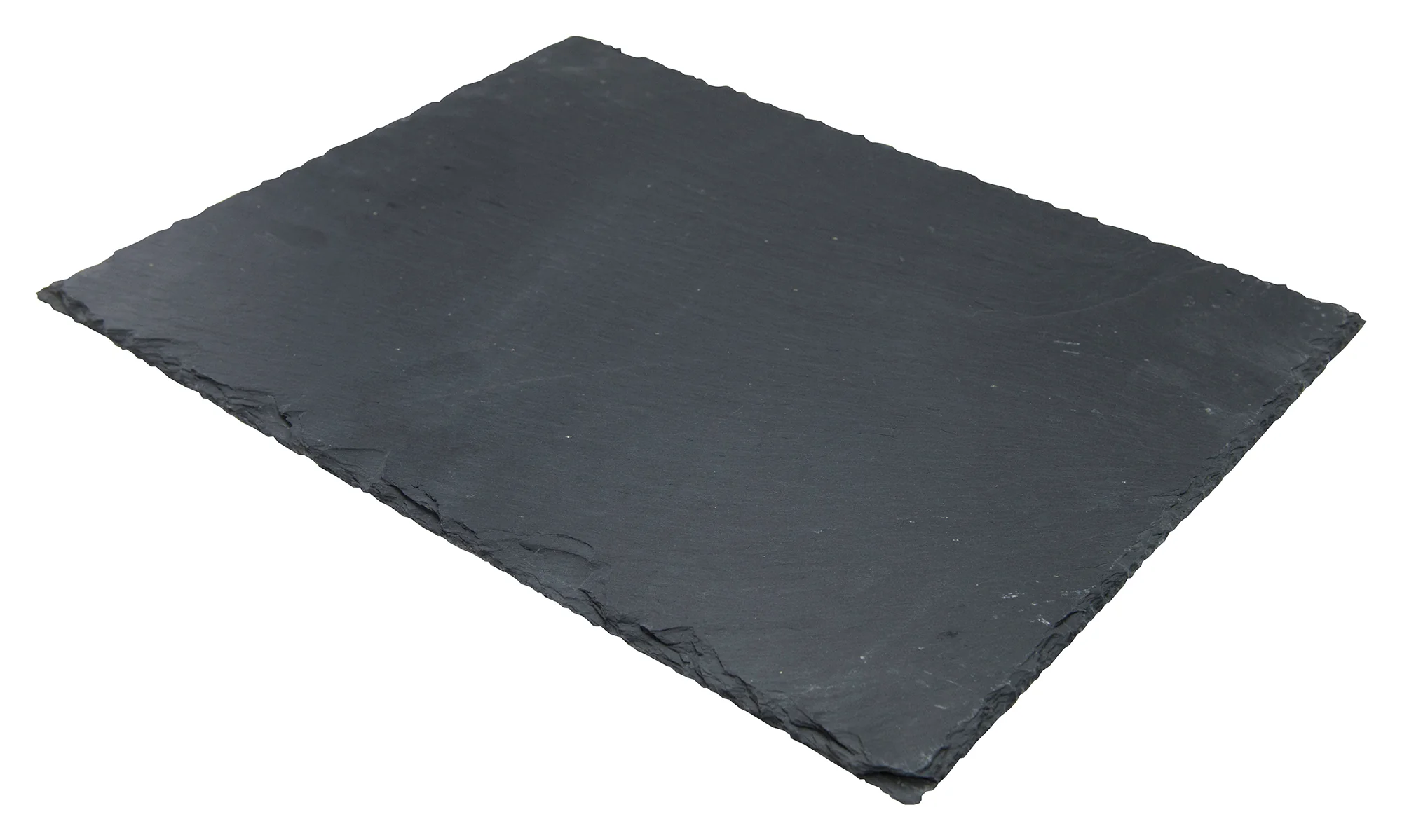 Winco WDL001-303 15-3/4 Inch Platter Slate Rectangular Hand Wash Only - Image 2