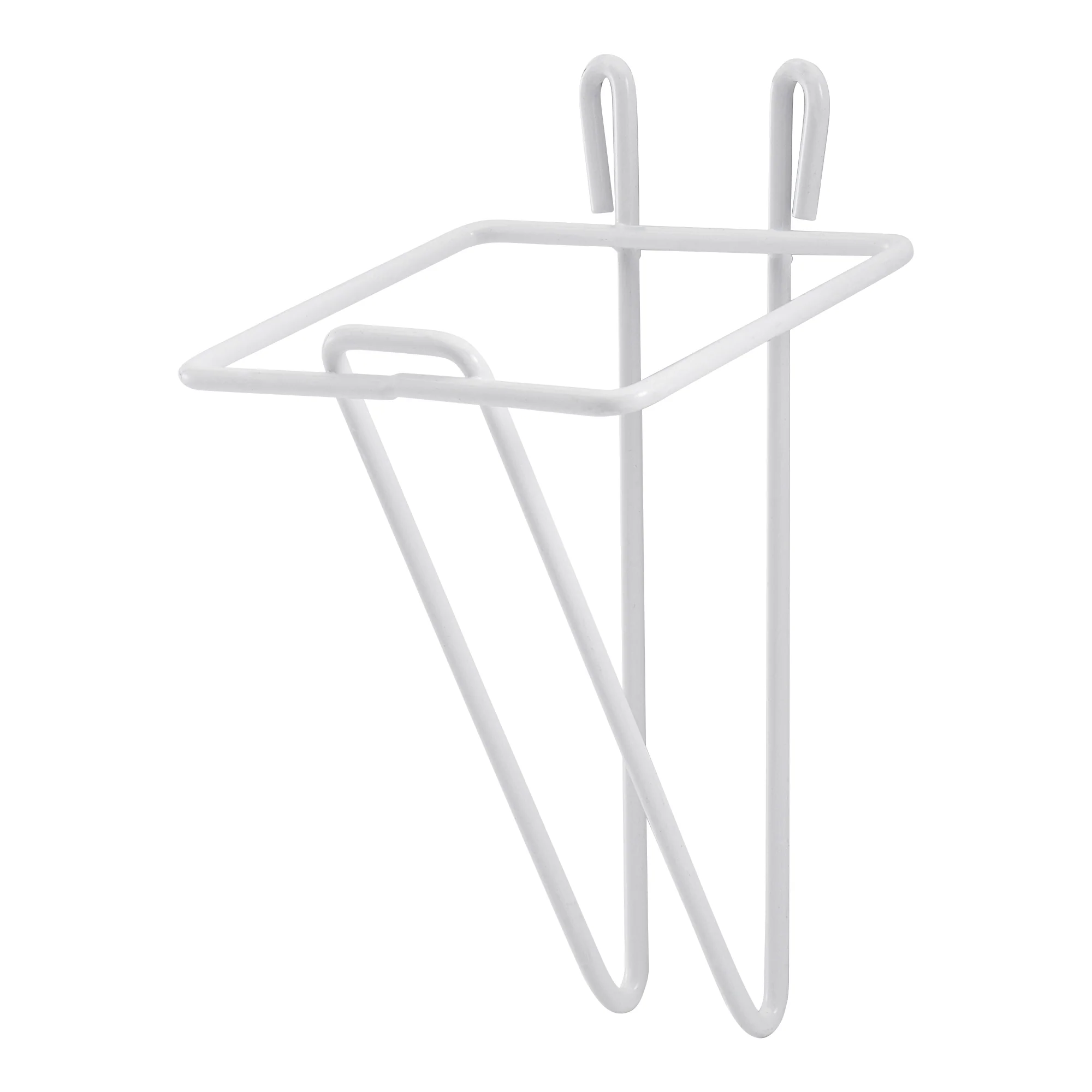 Winco WHW-4 4-1/4 Inch Scoop Holder Wall Mounted Epoxy Coated Wire