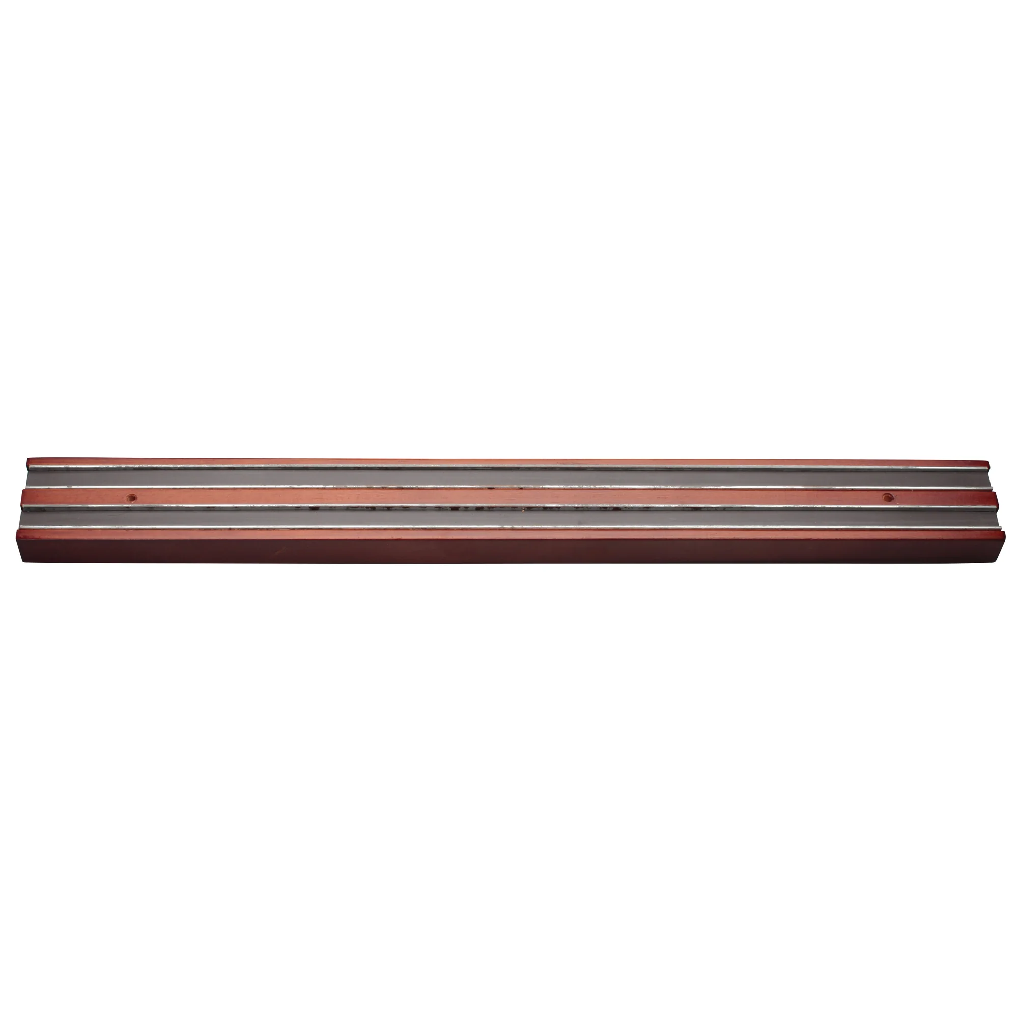 Winco WMB-24 24 Inch Magnetic Knife Bar Wooden Base with Secure Storage