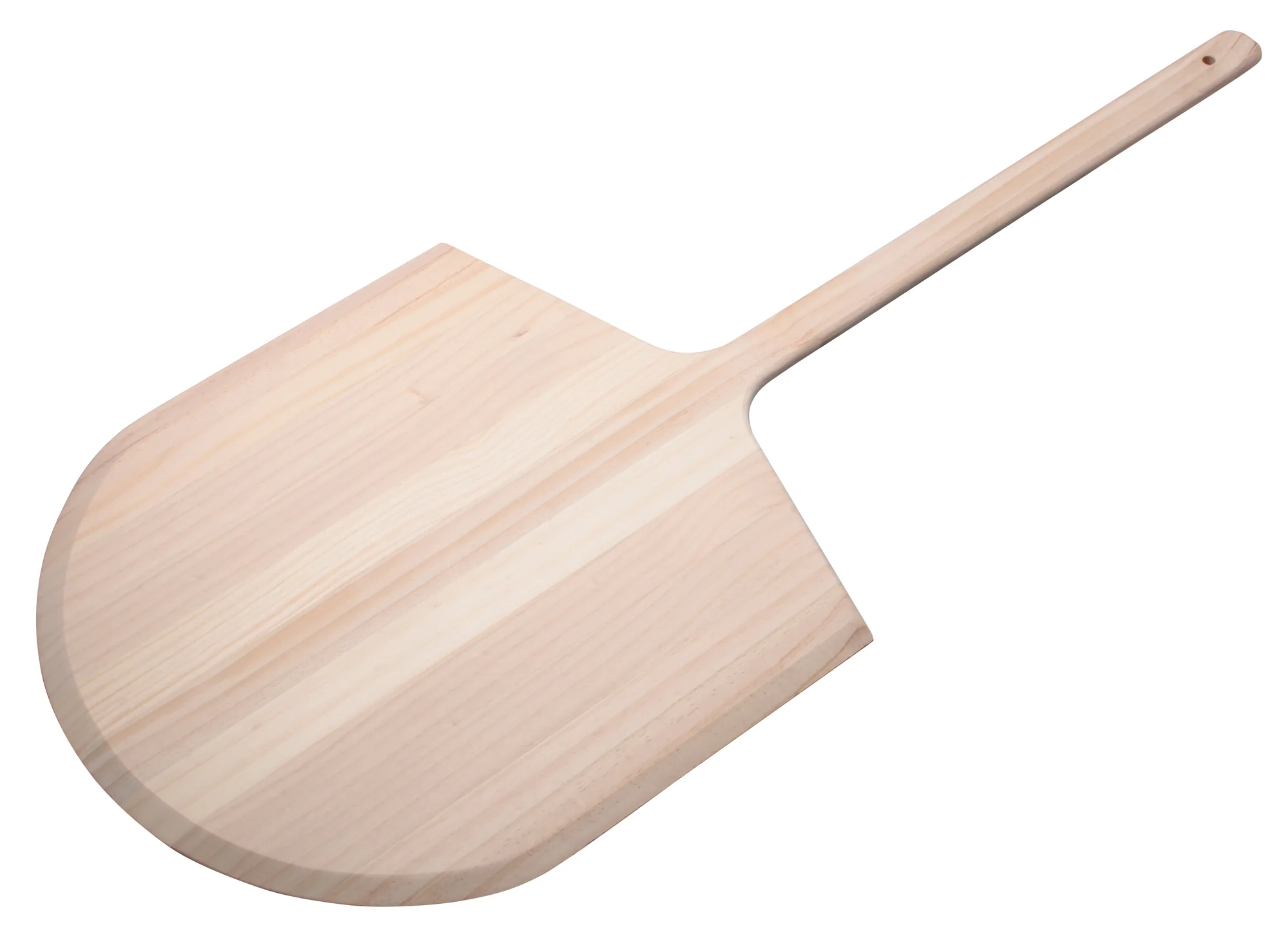 Winco 18" Wooden Pizza Peel - 42" Extra-Long Handle - Image 2