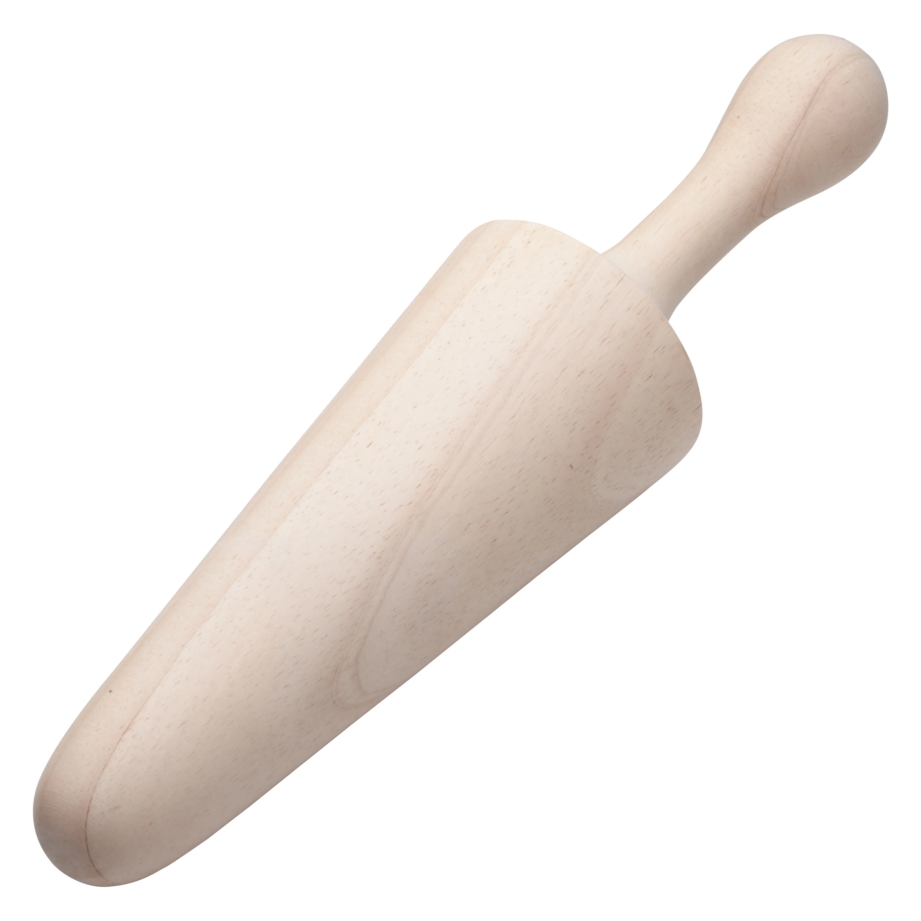 Winco WPST-13 3-1/8 Inch Wood Pestle for Mortar with Ergonomic Length - Image 2
