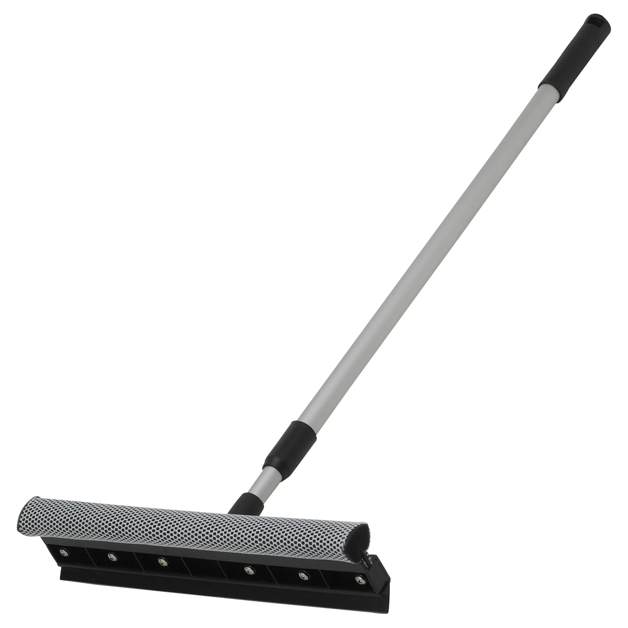 Winco WS-15 15 Inch Window Squeegee With Telescopic Handle Aluminum - Image 2